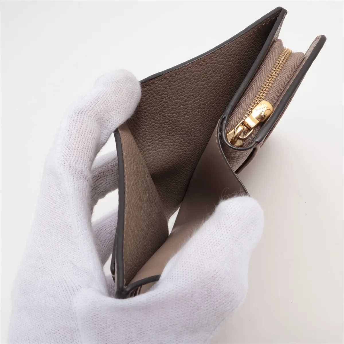 Bicolor Monogram Empreinte Portefeuille Claire M82370 Tourtrail Compact Wallet RFID Reactive — view 4