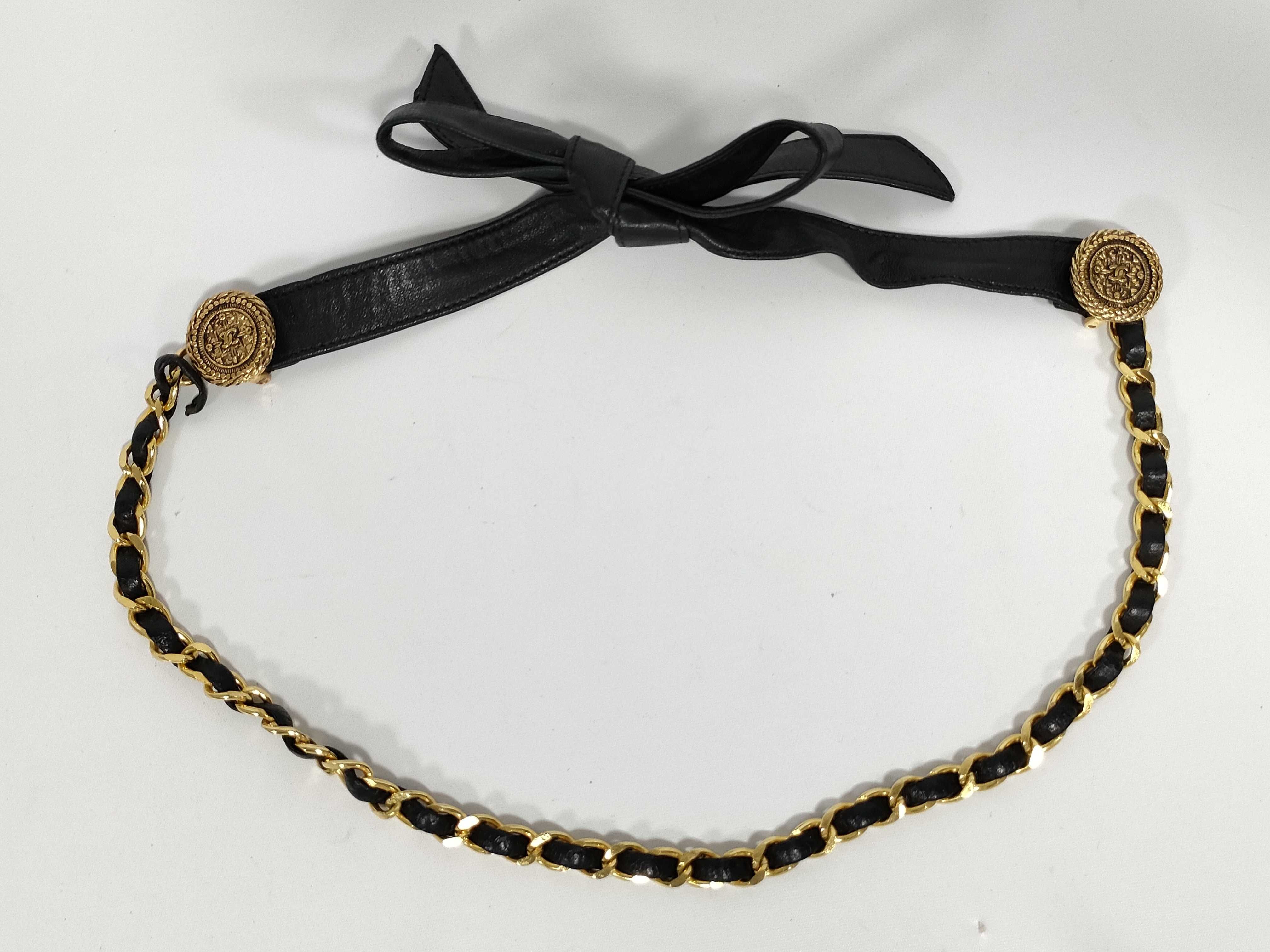 Coco Mark Chain Belt — view 2