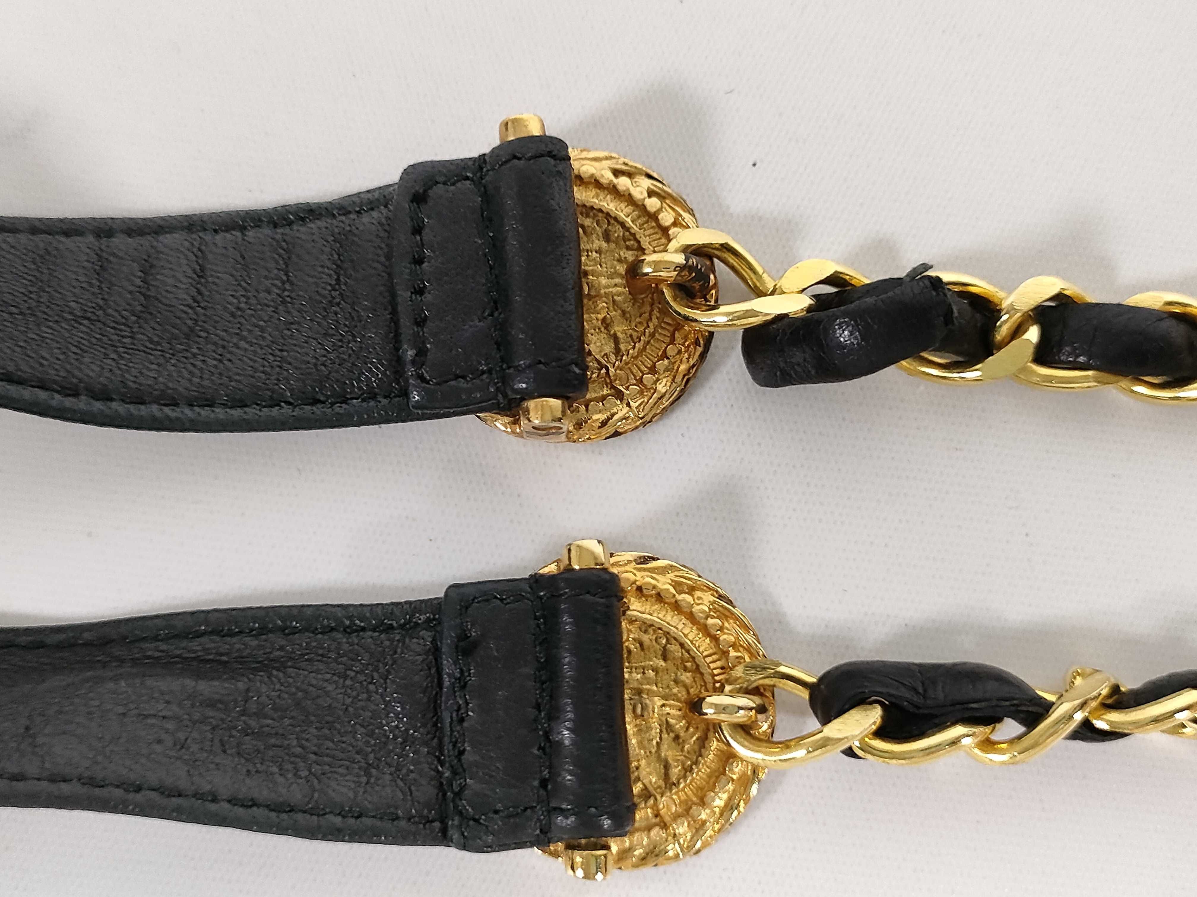 Coco Mark Chain Belt — view 4