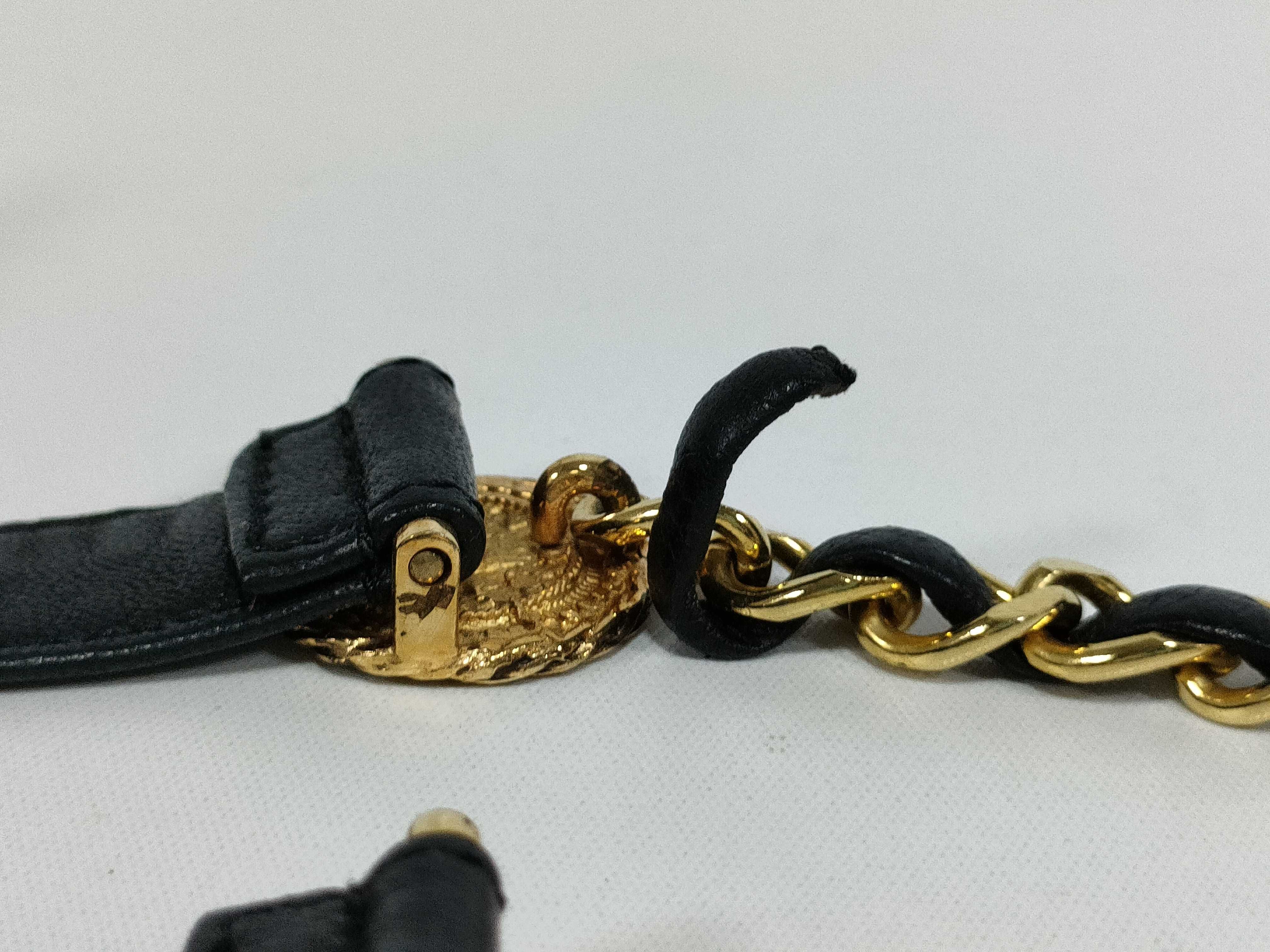 Coco Mark Chain Belt — view 5