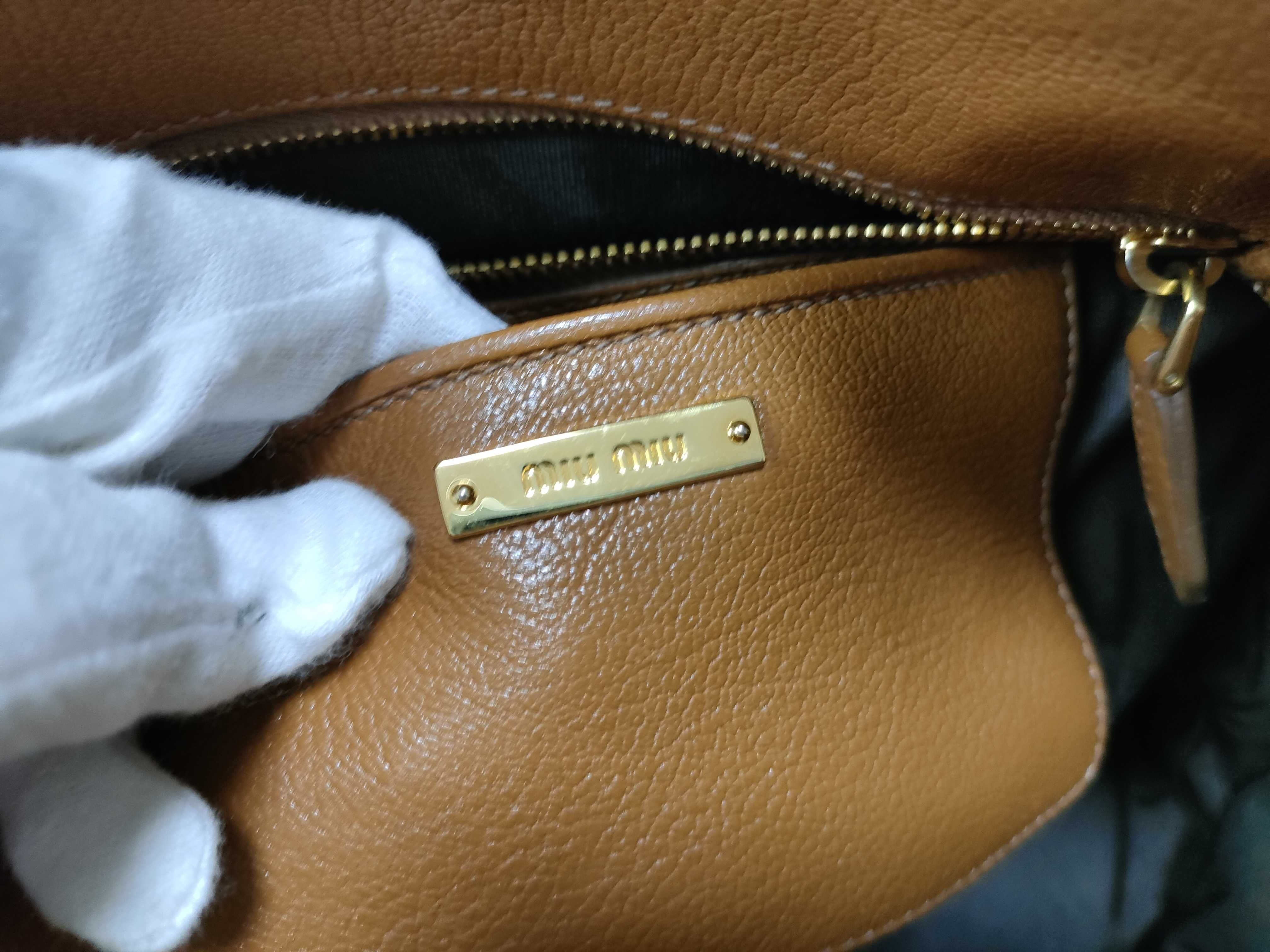2-way handbag, Madras brown handbag — view 14