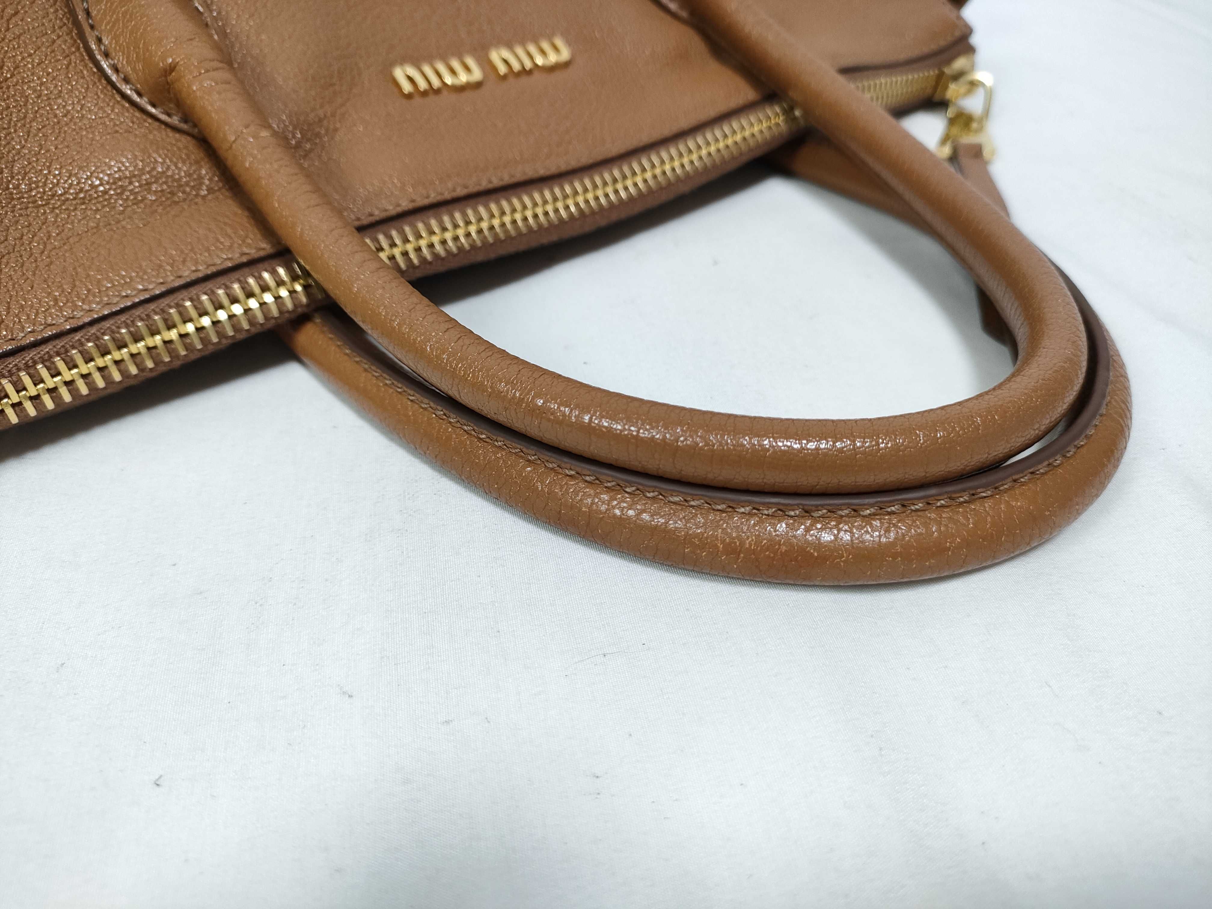 2-way handbag, Madras brown handbag — view 8