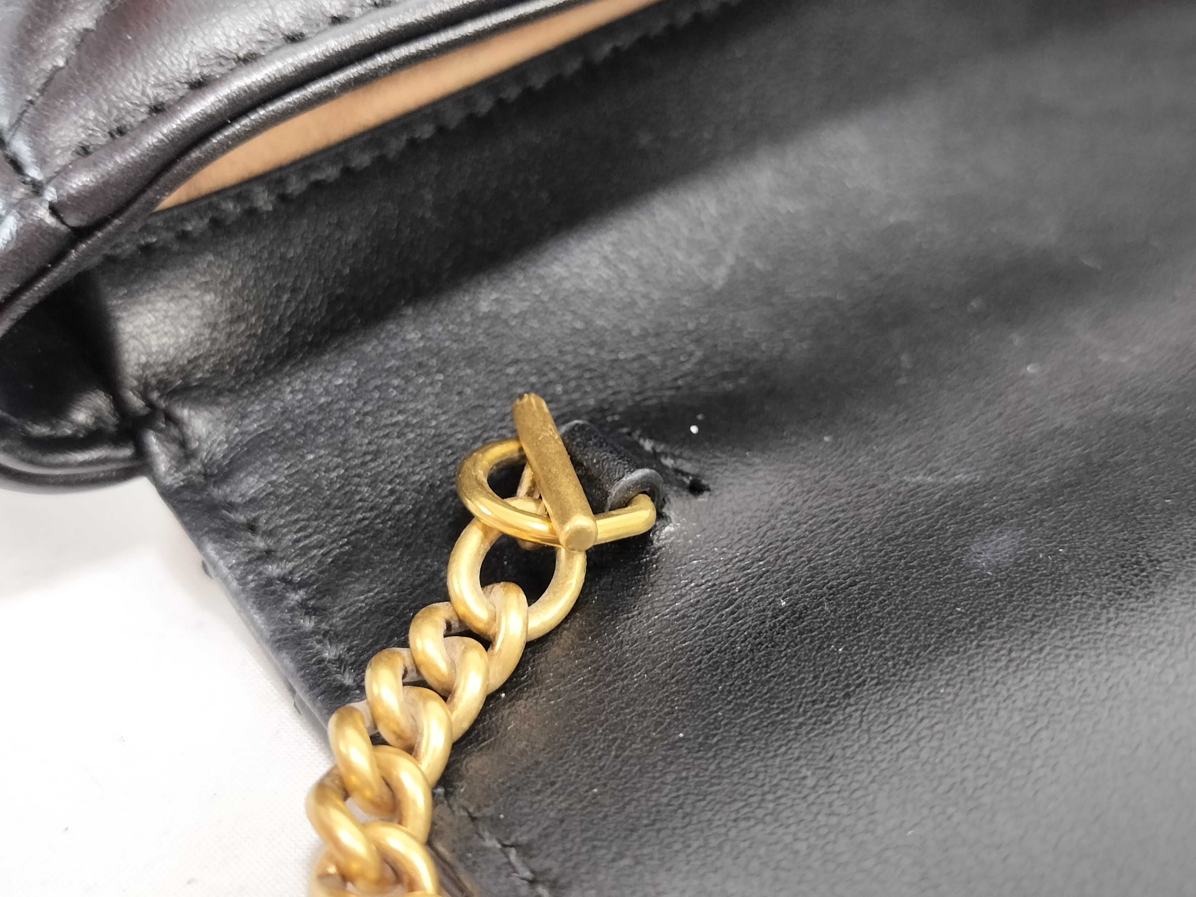 GG Marmont Chain Shoulder Bag 476433 Black Shoulder Bag — view 5