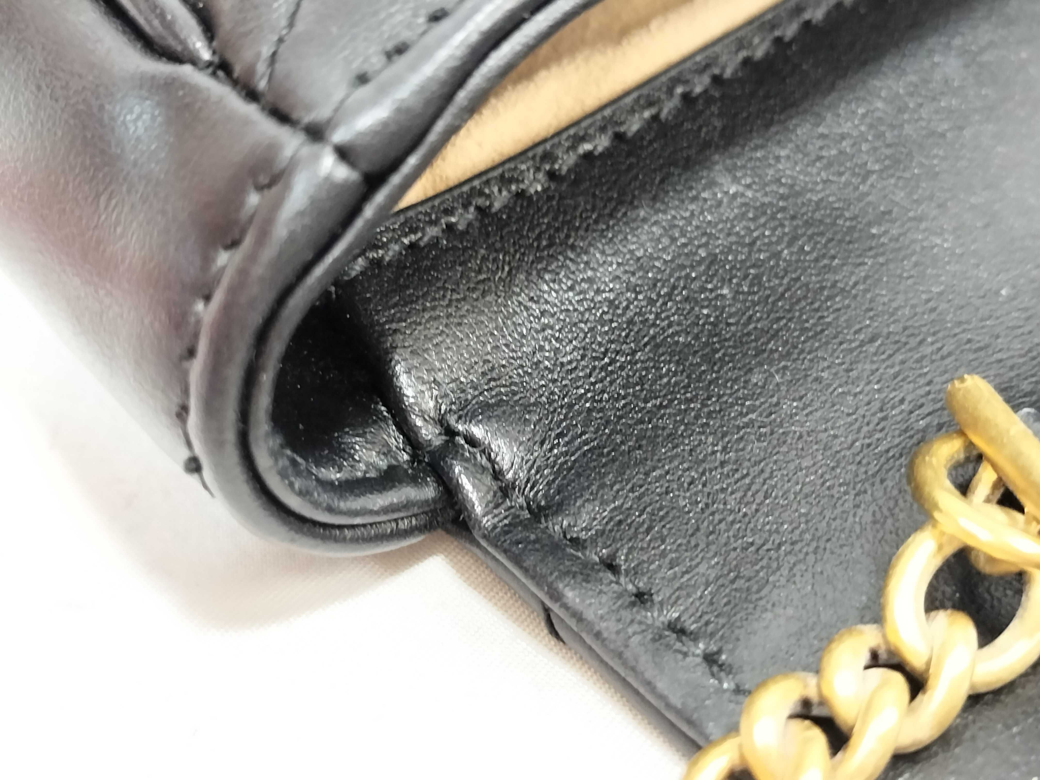 GG Marmont Chain Shoulder Bag 476433 Black Shoulder Bag — view 9