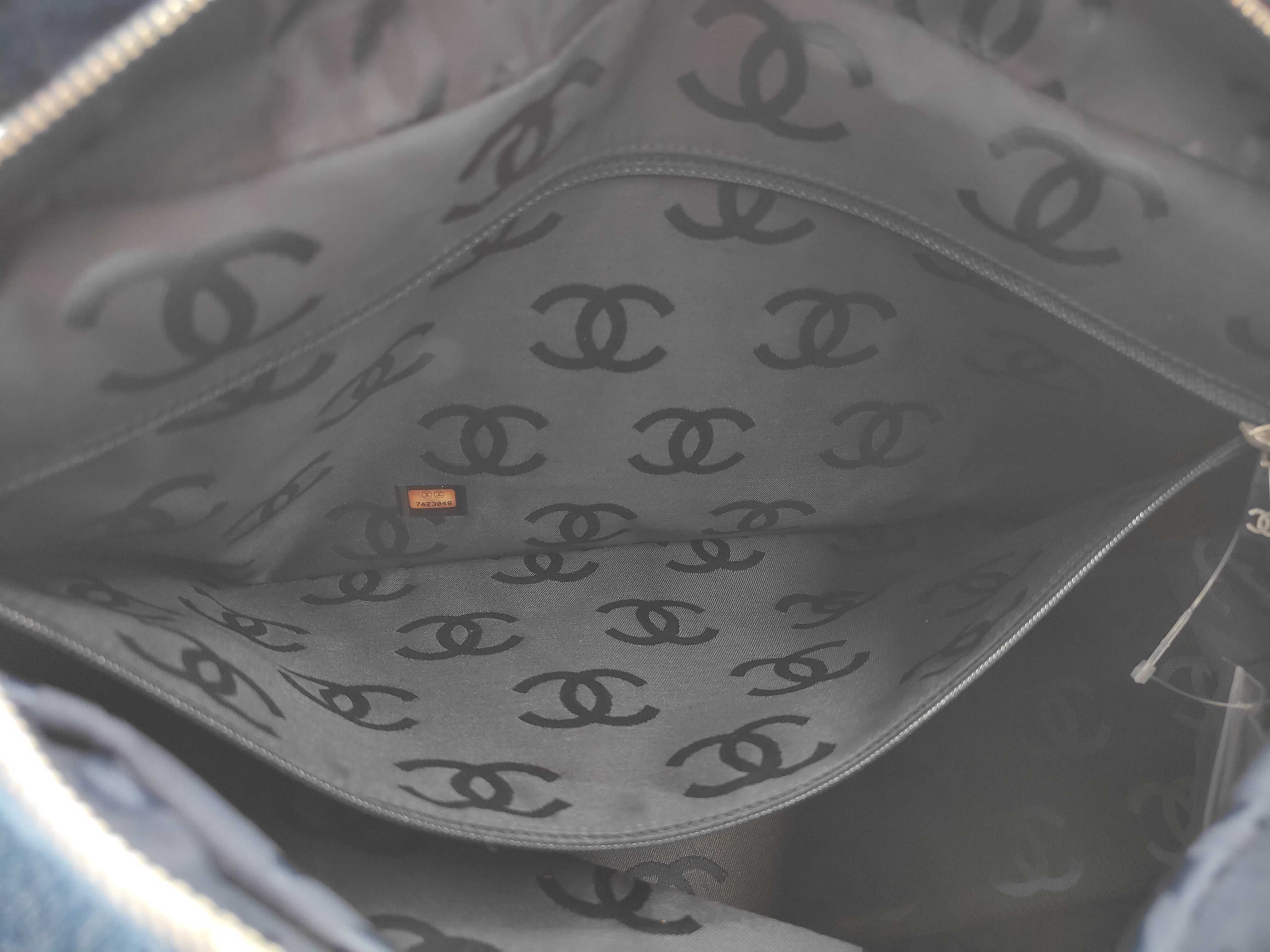 denim shoulder bag — view 9