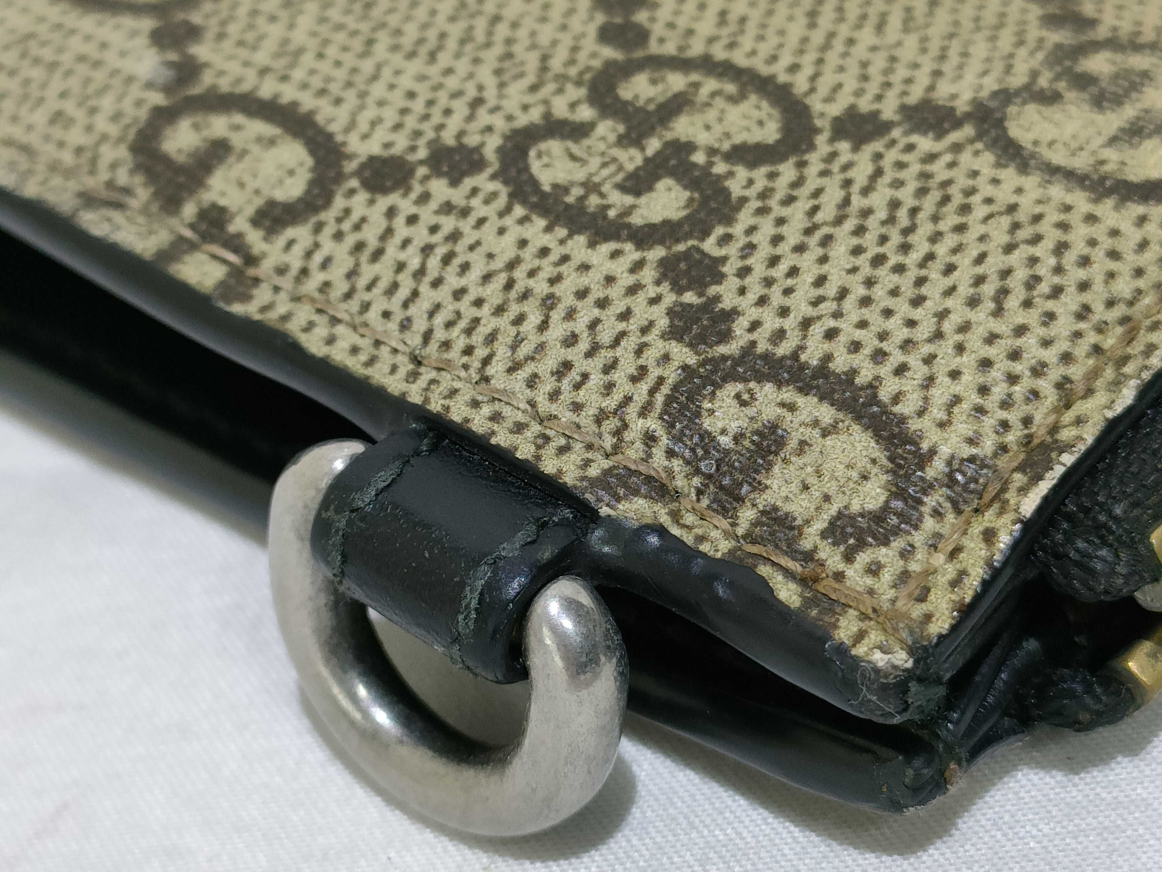 GG Supreme Gucci Second Bag Clutch Bag — view 12