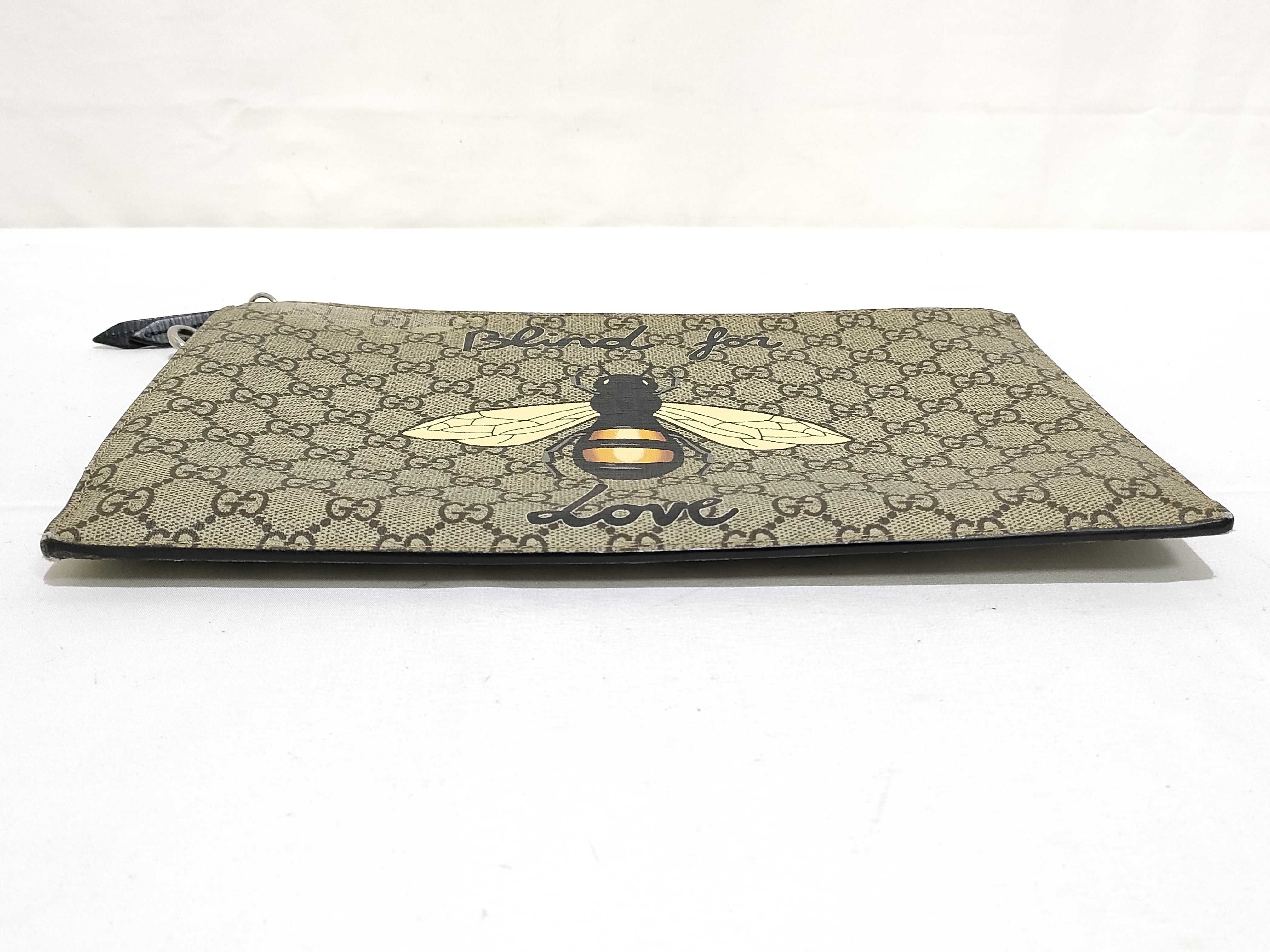 GG Supreme Gucci Second Bag Clutch Bag — view 4