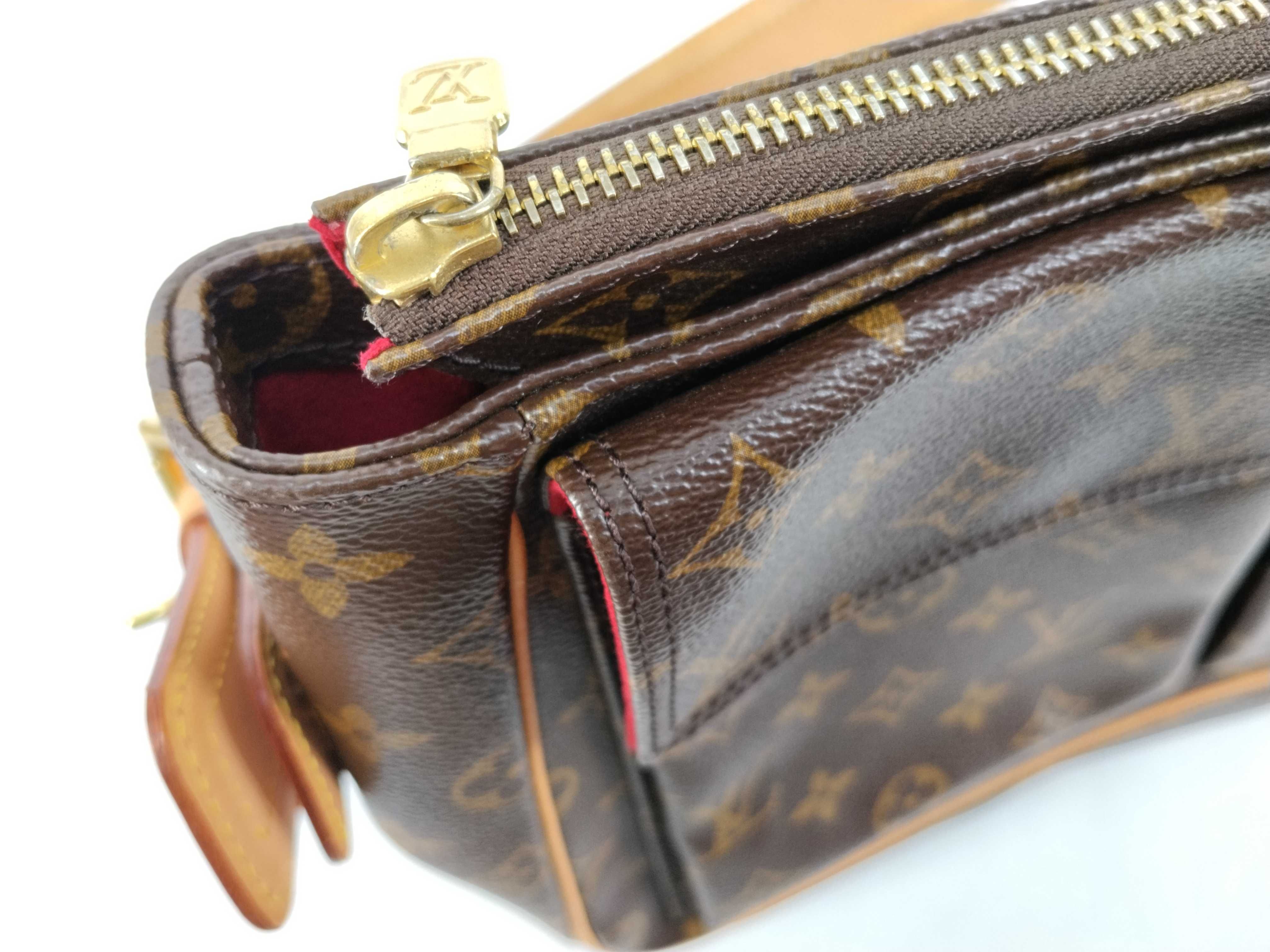 Monogram Louis Vuitton Monogram Vivacite GM Shoulder Bag — view 9