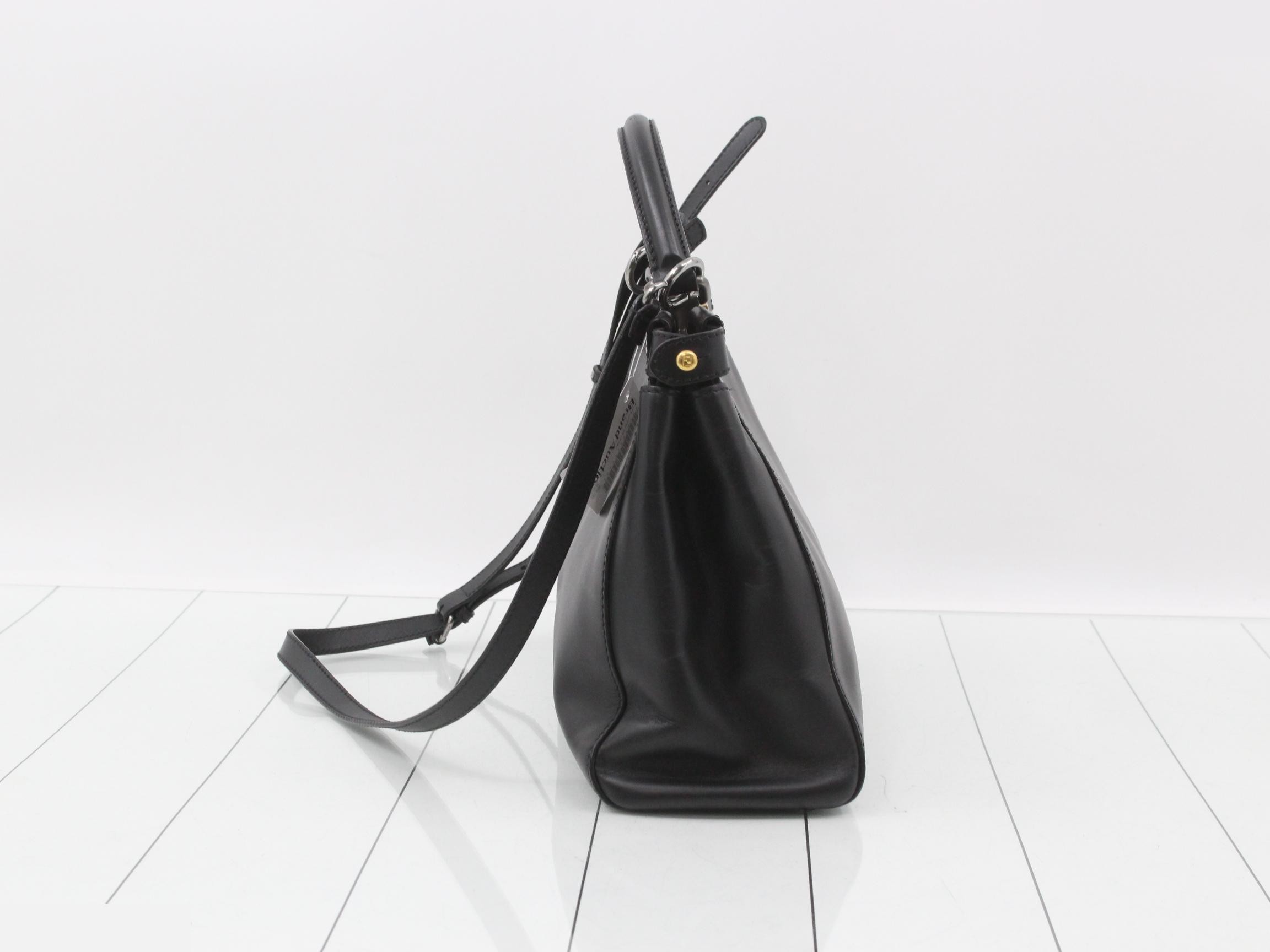 Peekaboo I See You Medium Leather 2-Way Shoulder/Handbag — view 3