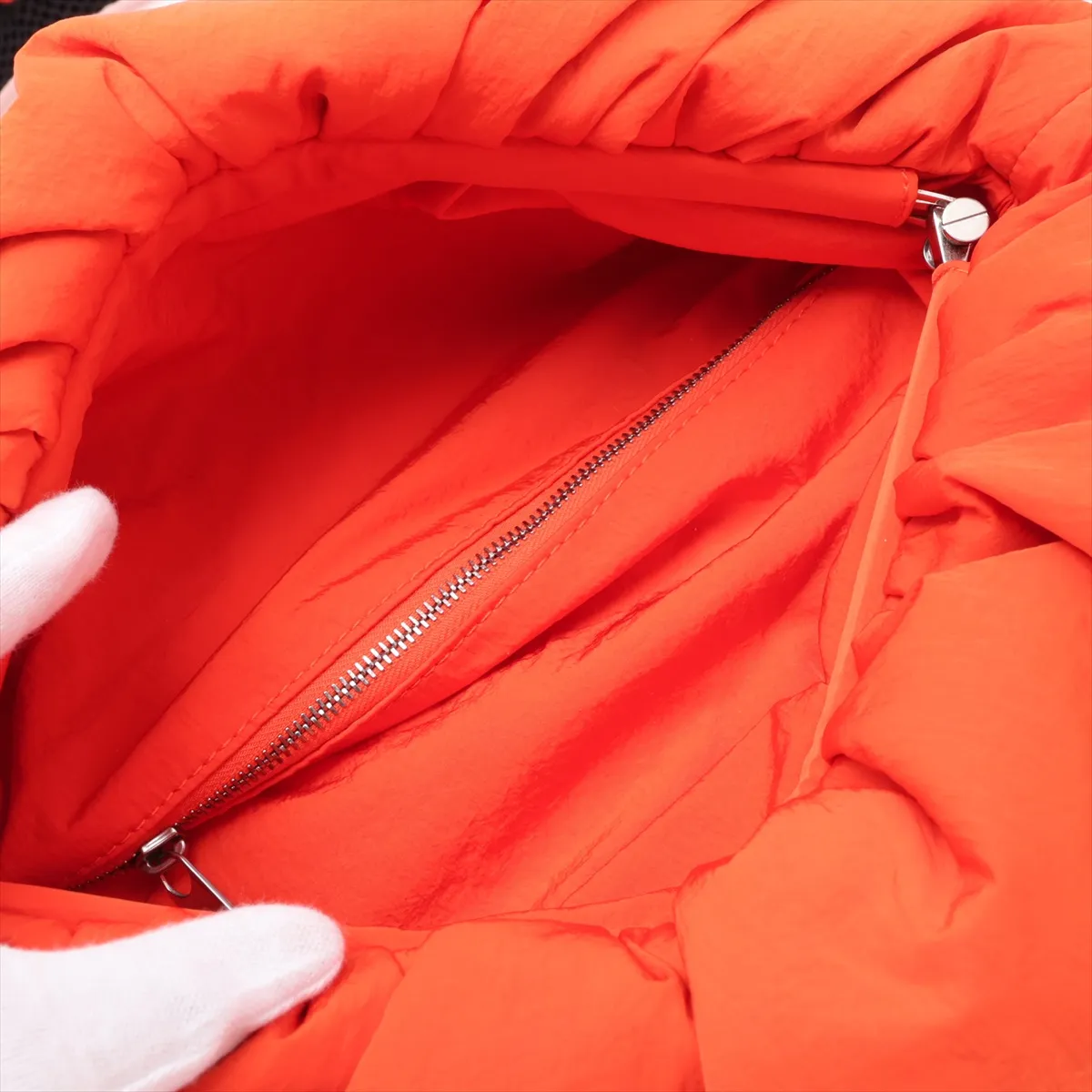 The Body Pouch Nylon Body Bag Orange — view 6