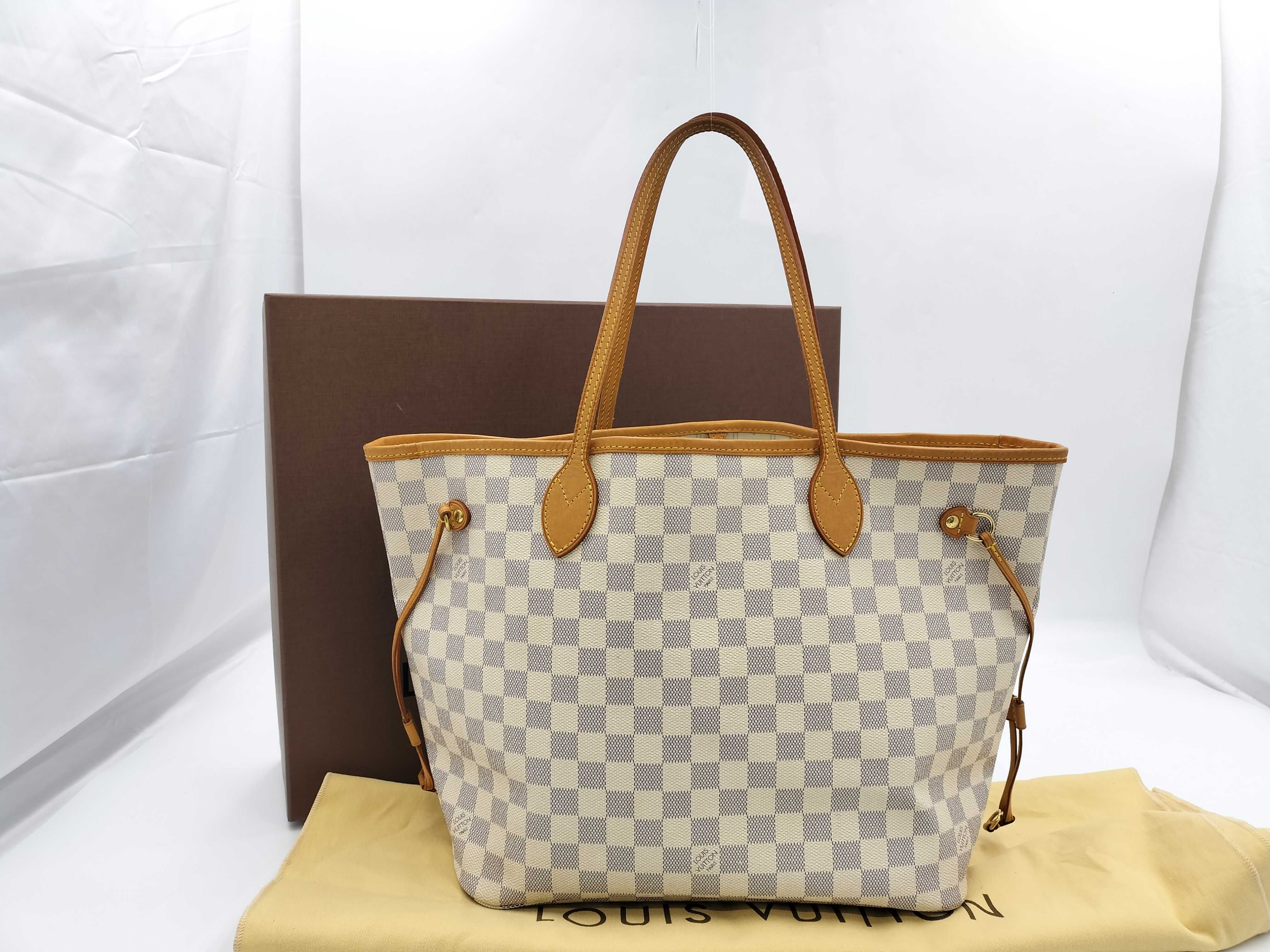 Damier Azur Tote Bag, Damier Azur N51107 Tote Bag