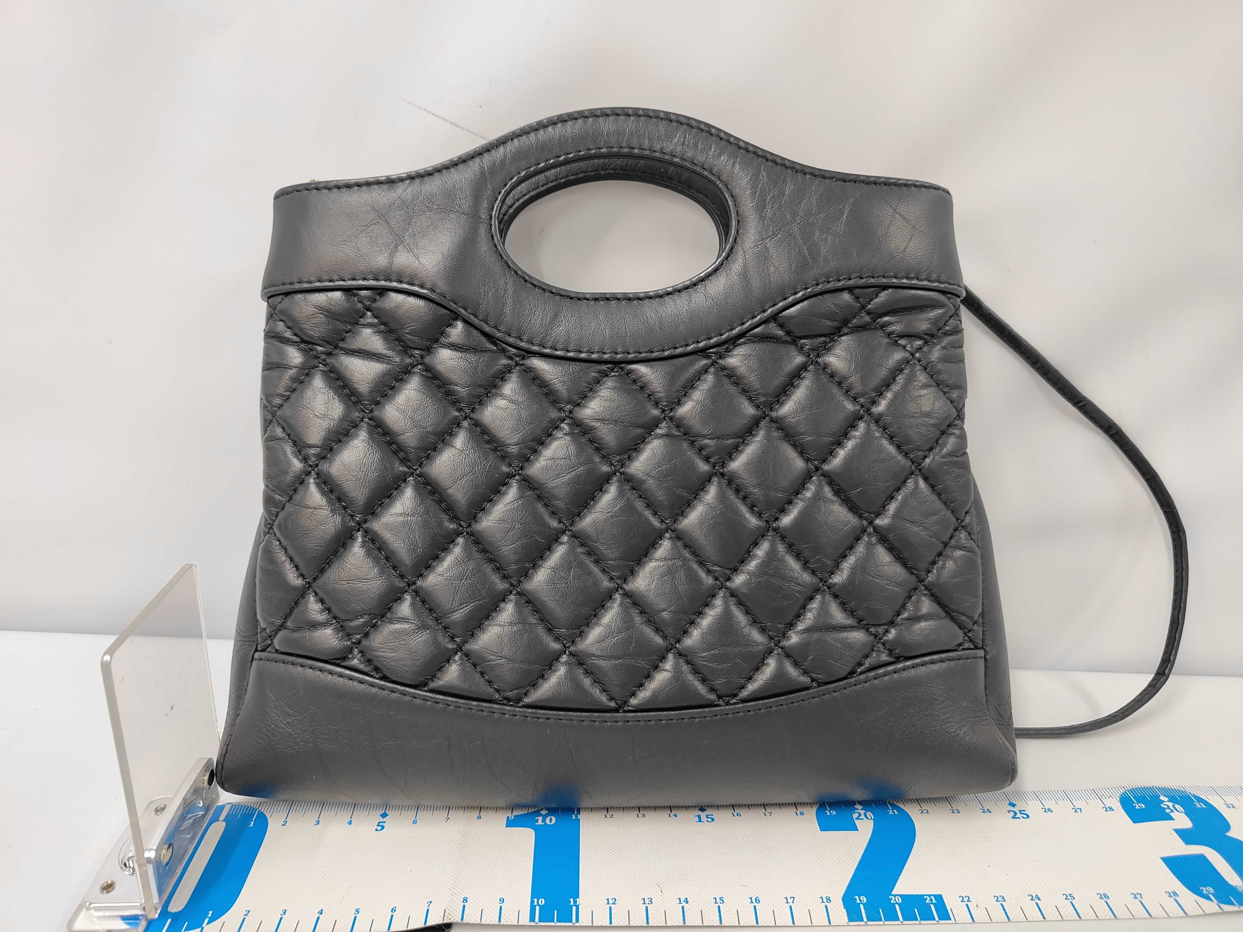 31 Mini Shopping Bag, Cowhide Leather Shoulder Bag — view 2