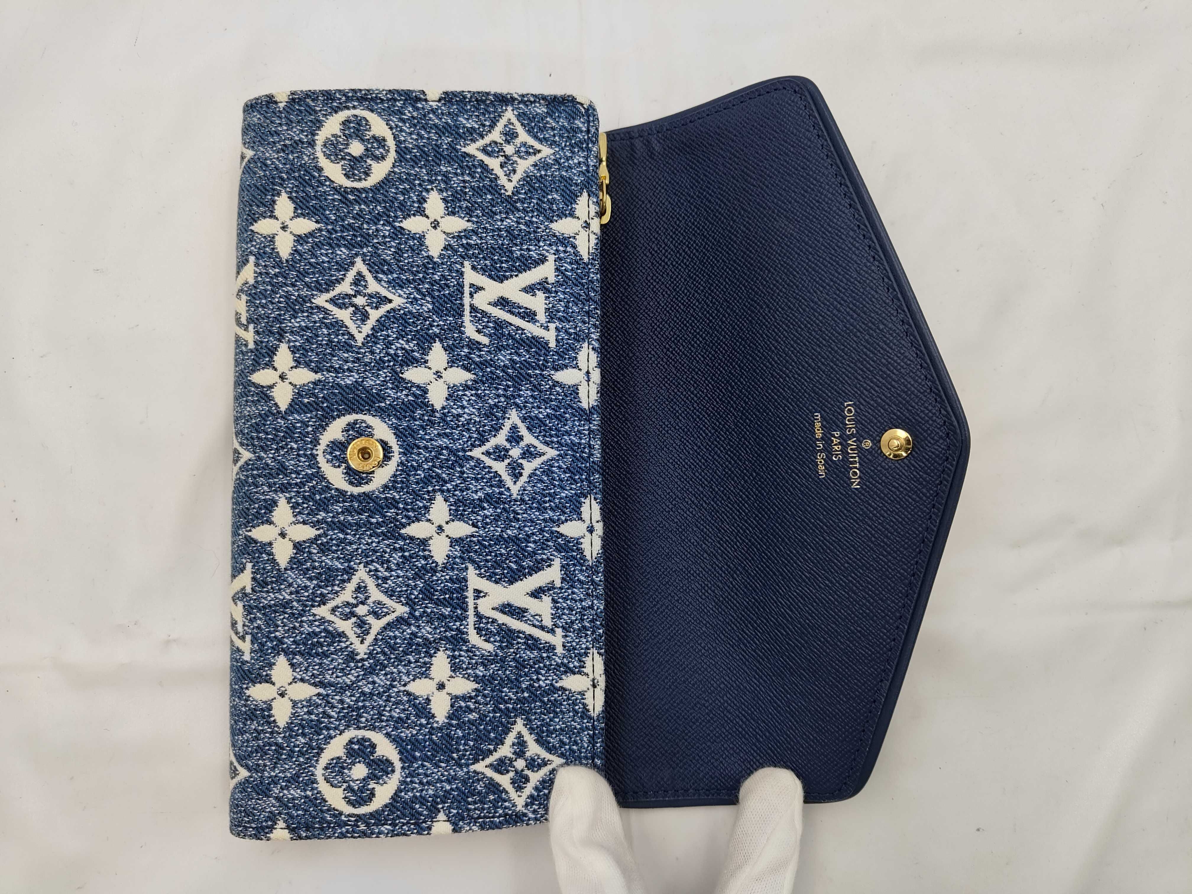 Jacquard Denim Wallet M81183 RFID Wallet — view 7