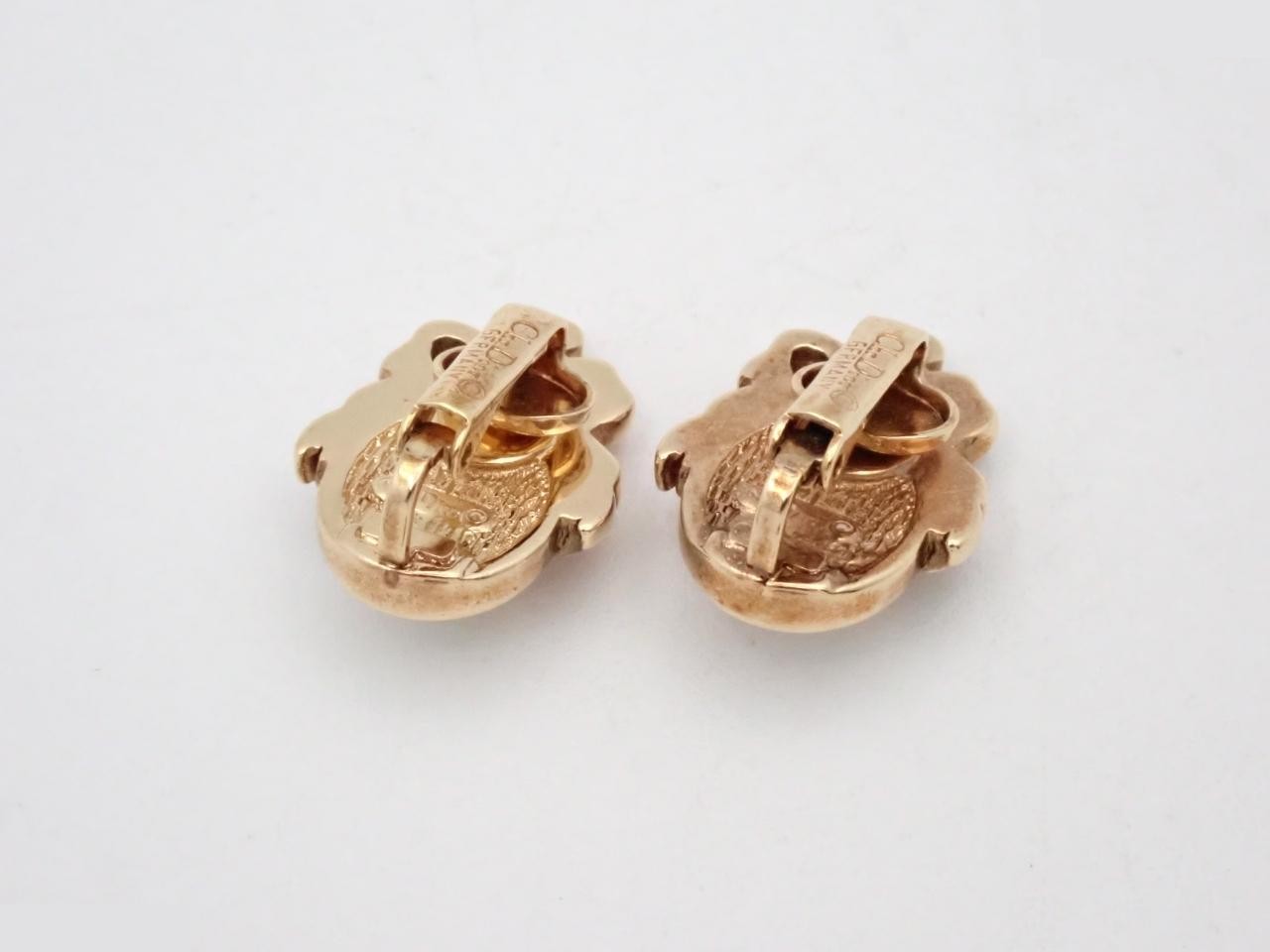 Pearl Earrings, Gold — view 2
