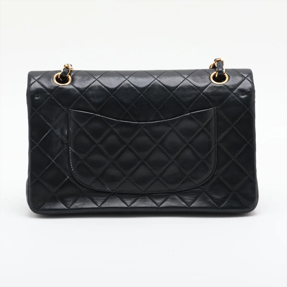 Matelassé 25 Lambskin Chain Shoulder Bag, Black with Gold Hardware, 2285290, Series 2, A01112 — view 2