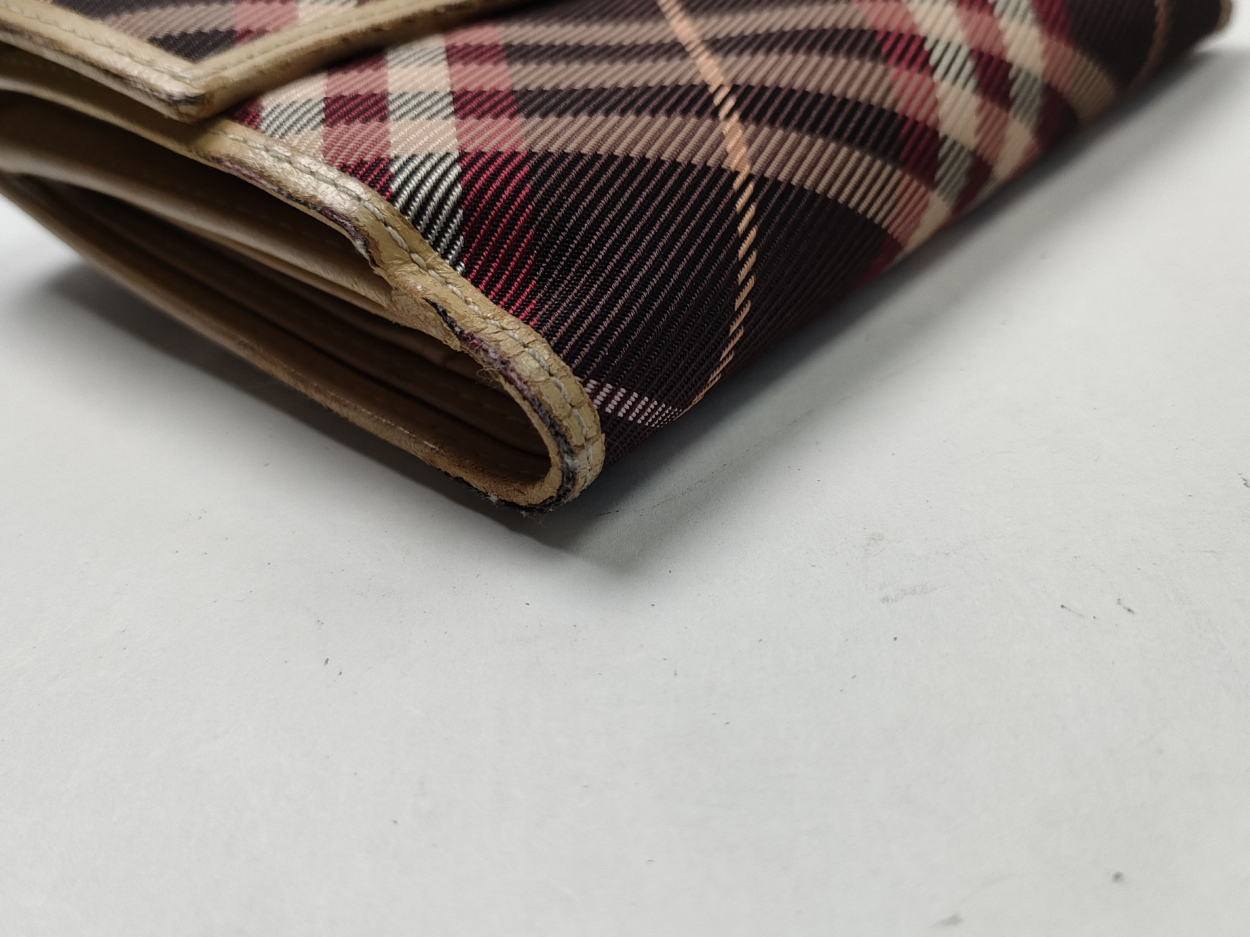 Checkered Compact Wallet — view 3