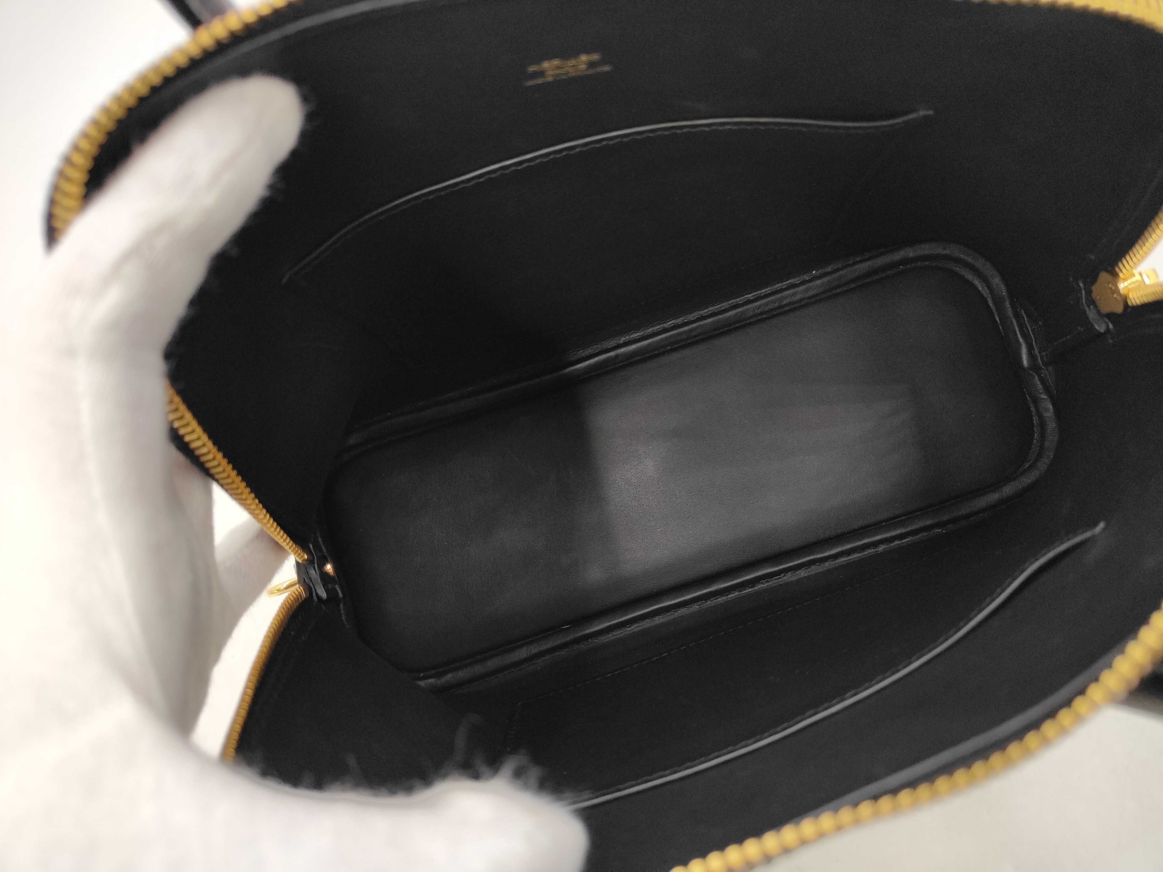 Bolide 1923 25 Veau Epsom Black K Stamp Handbag — view 8