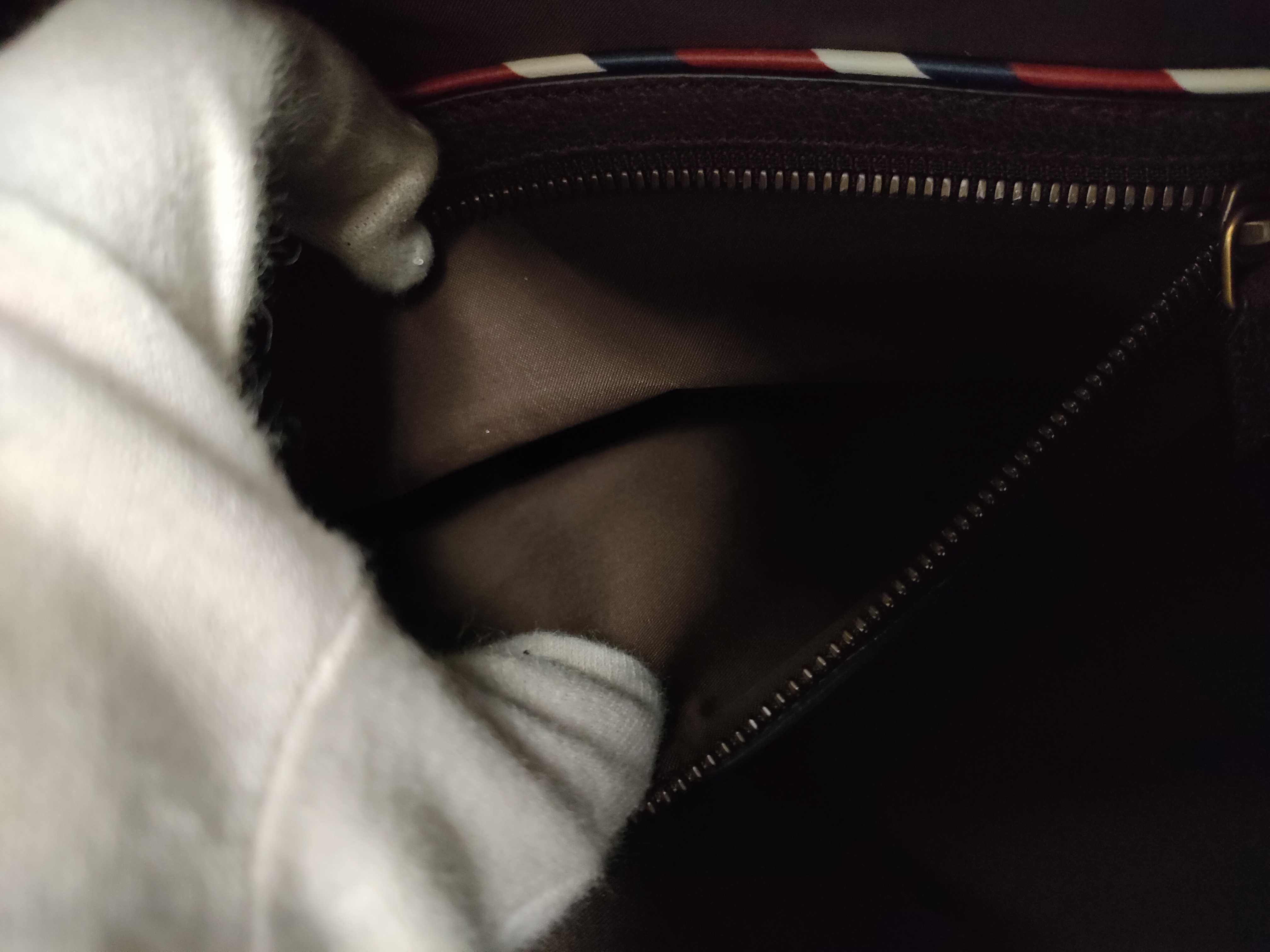 GG Supreme PVC x Leather Backpack — view 14