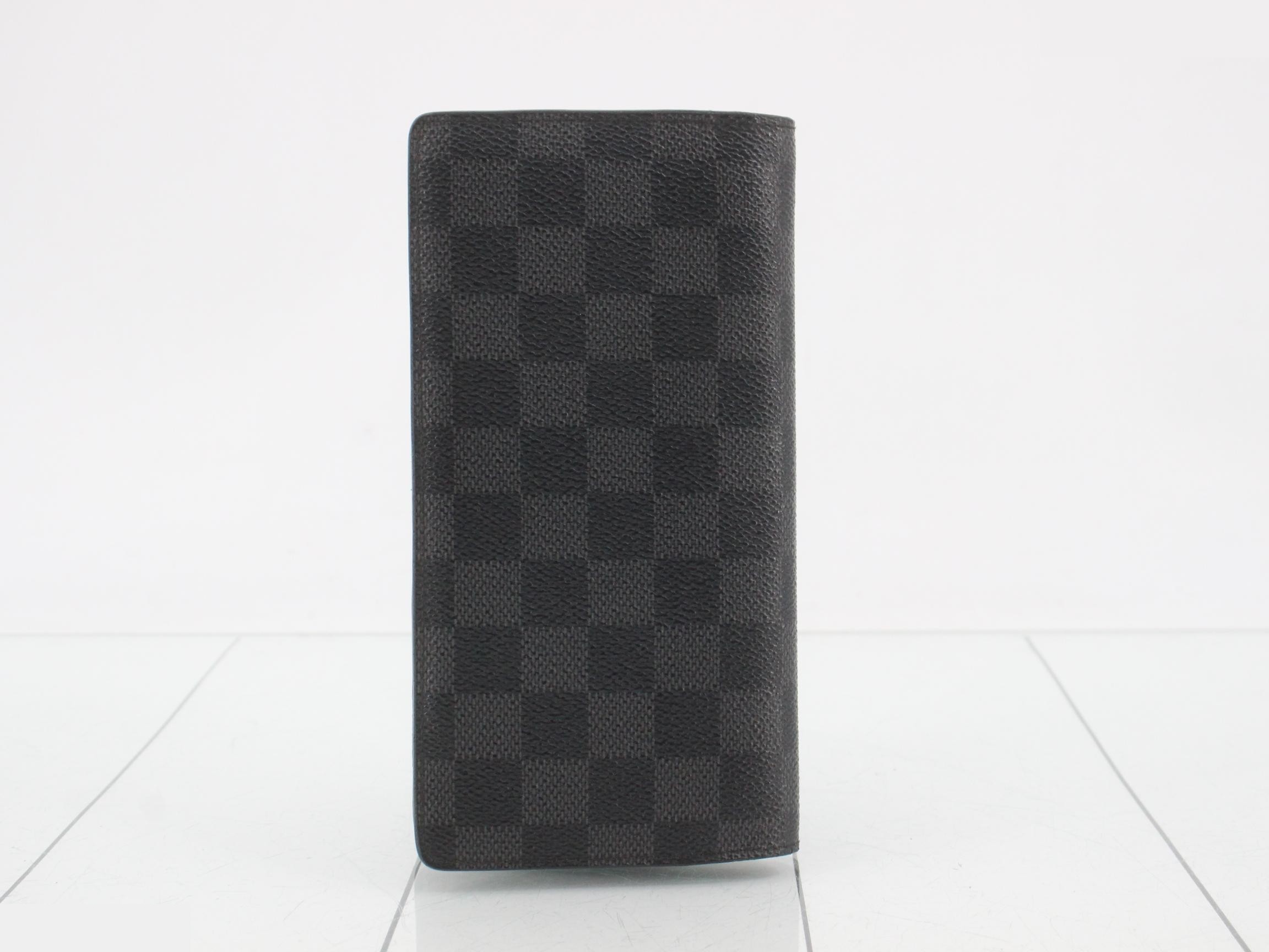 Graphite Long Wallet, Black — view 2