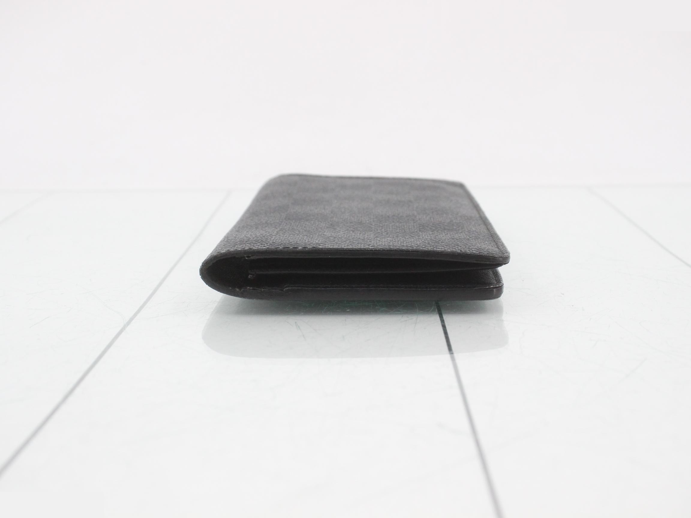 Graphite Long Wallet, Black — view 3