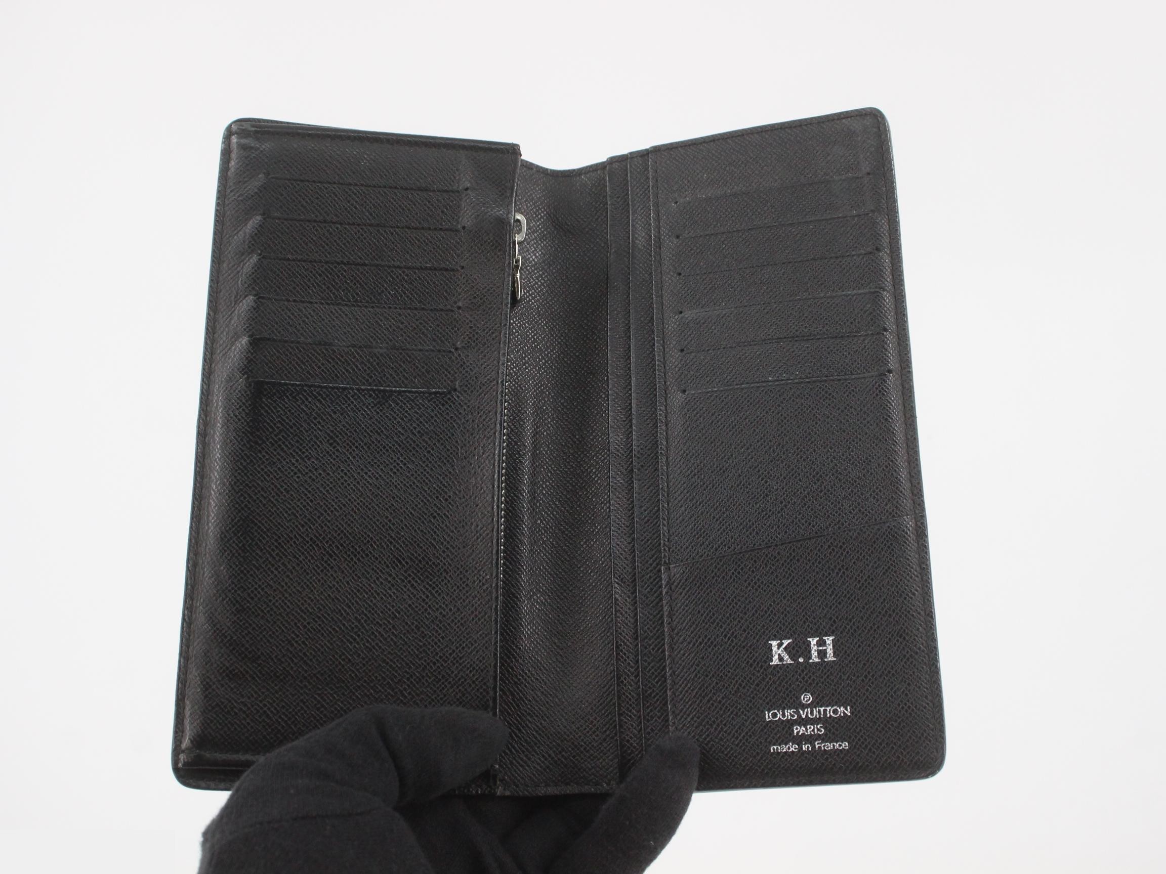 Graphite Long Wallet, Black — view 4