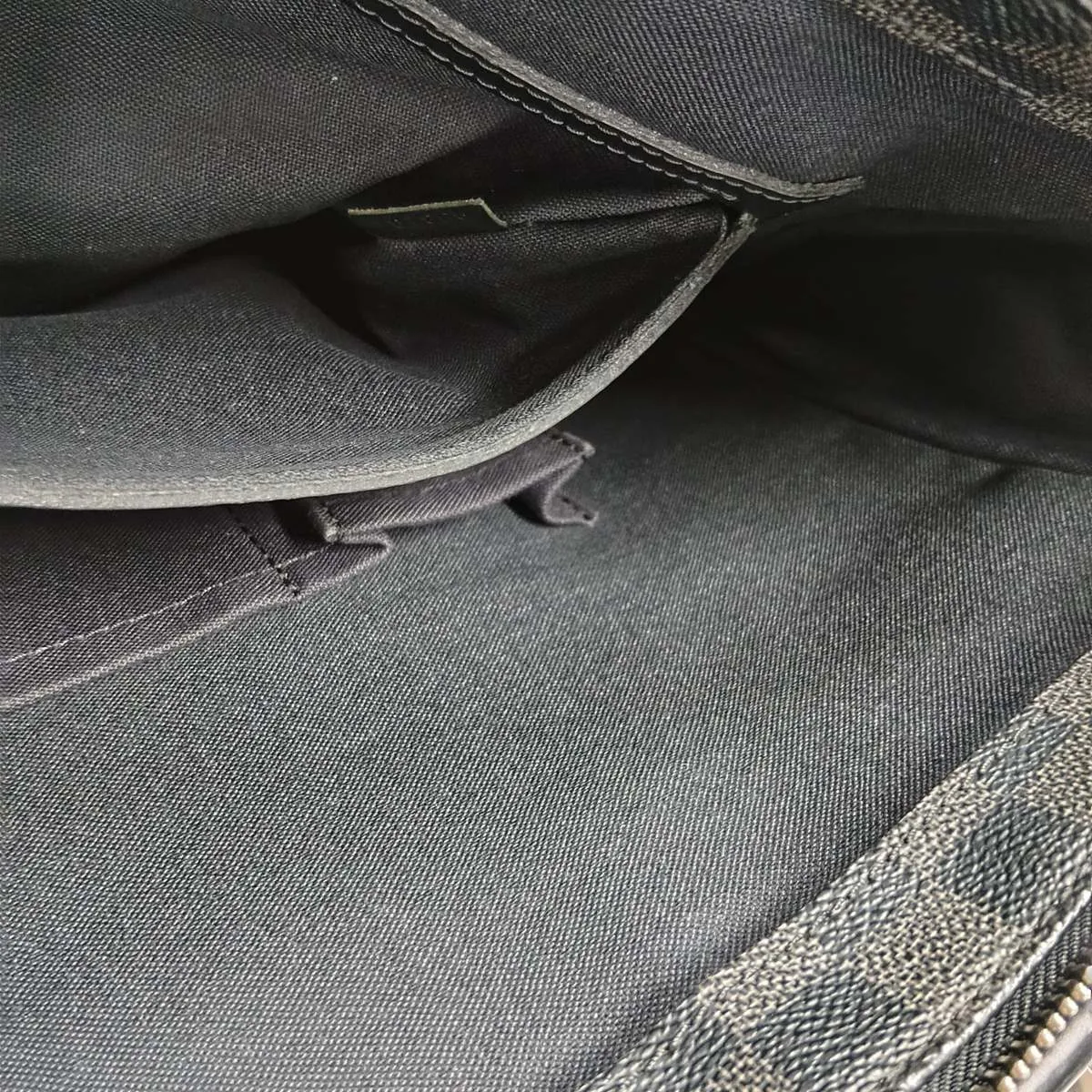Damier Graphite Tadao PM N41259 DU3102 Black — view 14