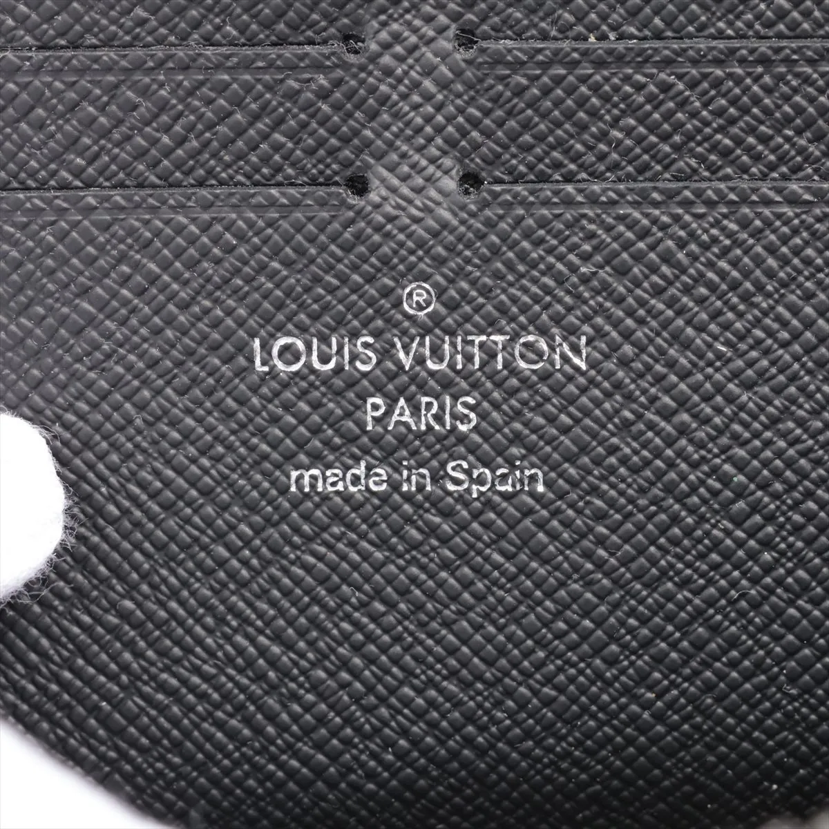 Monogram Macassar Zippy Dragonne M69407 Black x Brown Round Zip Wallet RFID Reactive — view 8