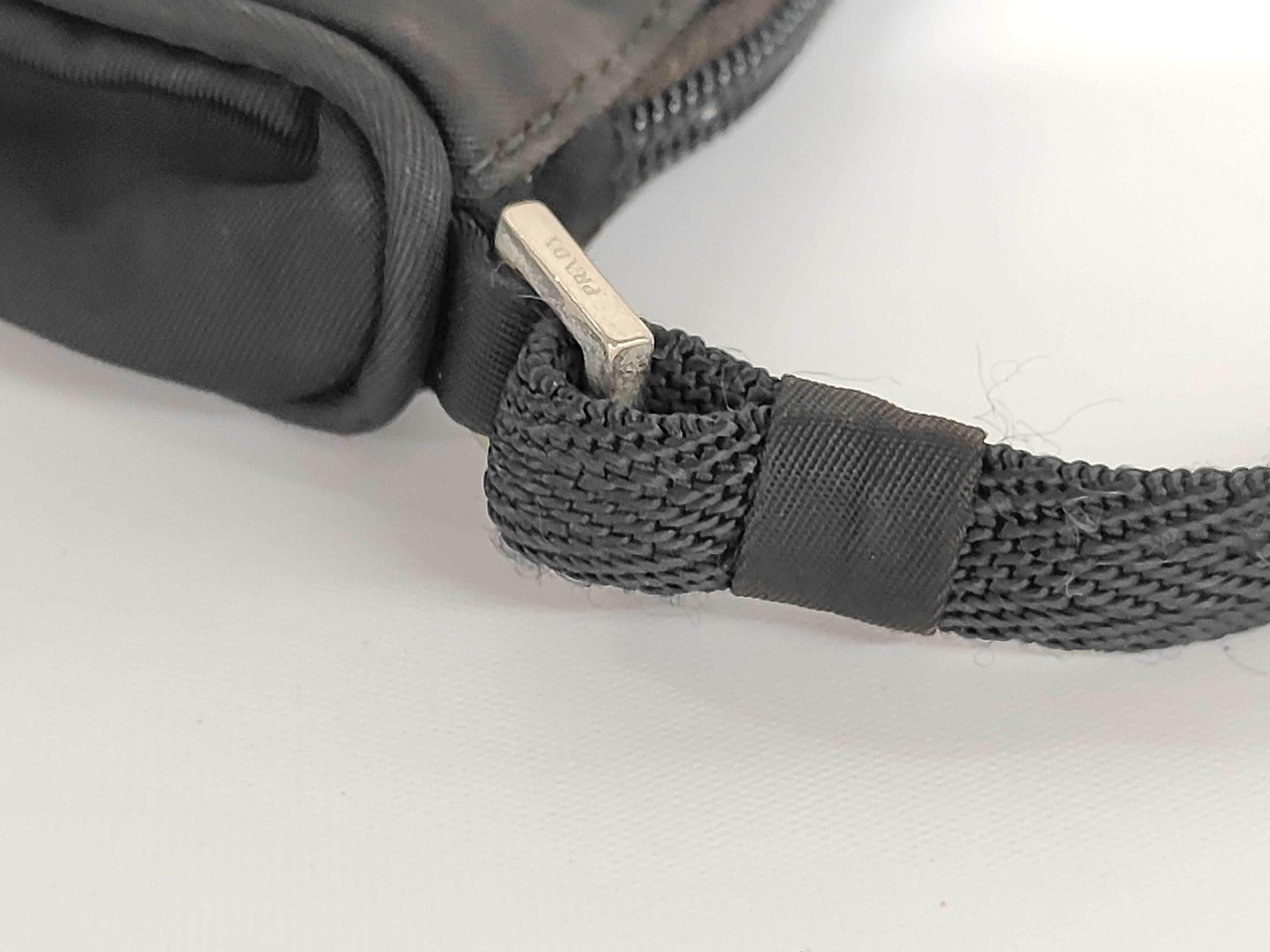Tessuto Nylon Mini Pouch Handbag Black Pouch — view 5