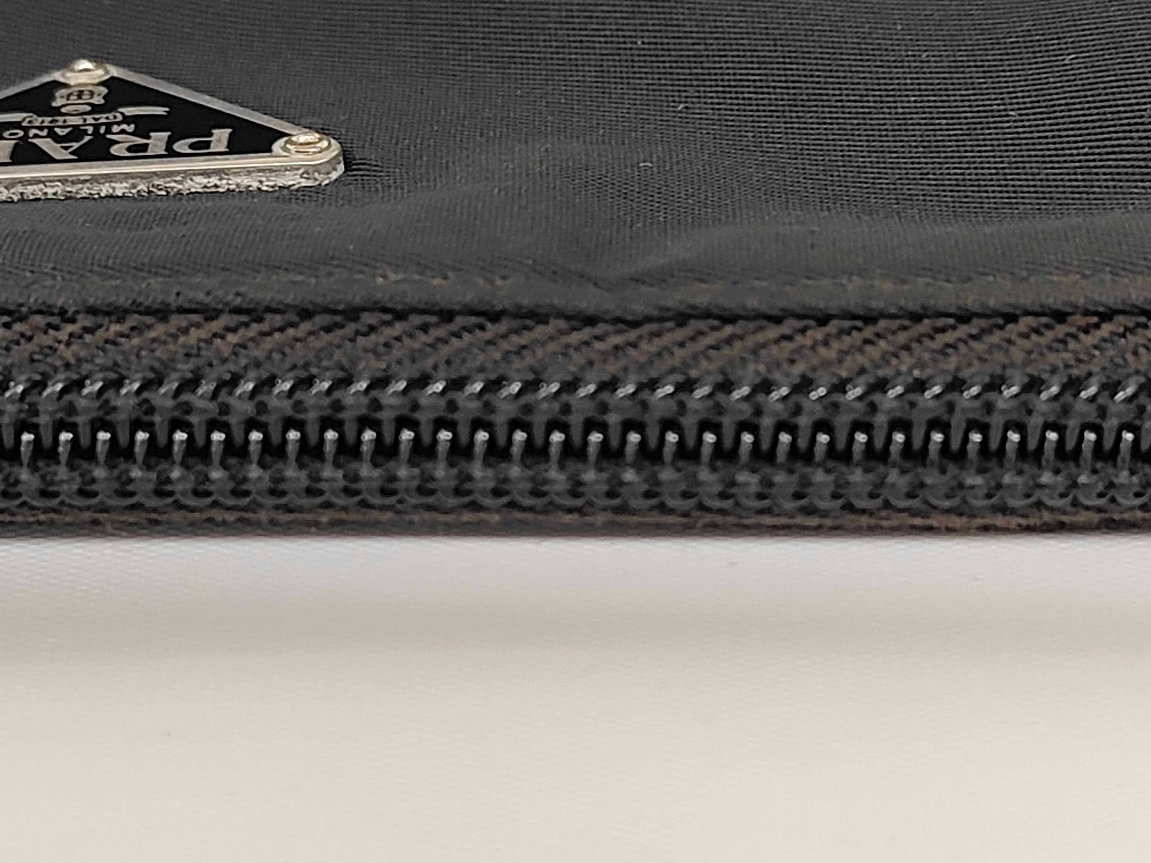 Tessuto Nylon Mini Pouch Handbag Black Pouch — view 6