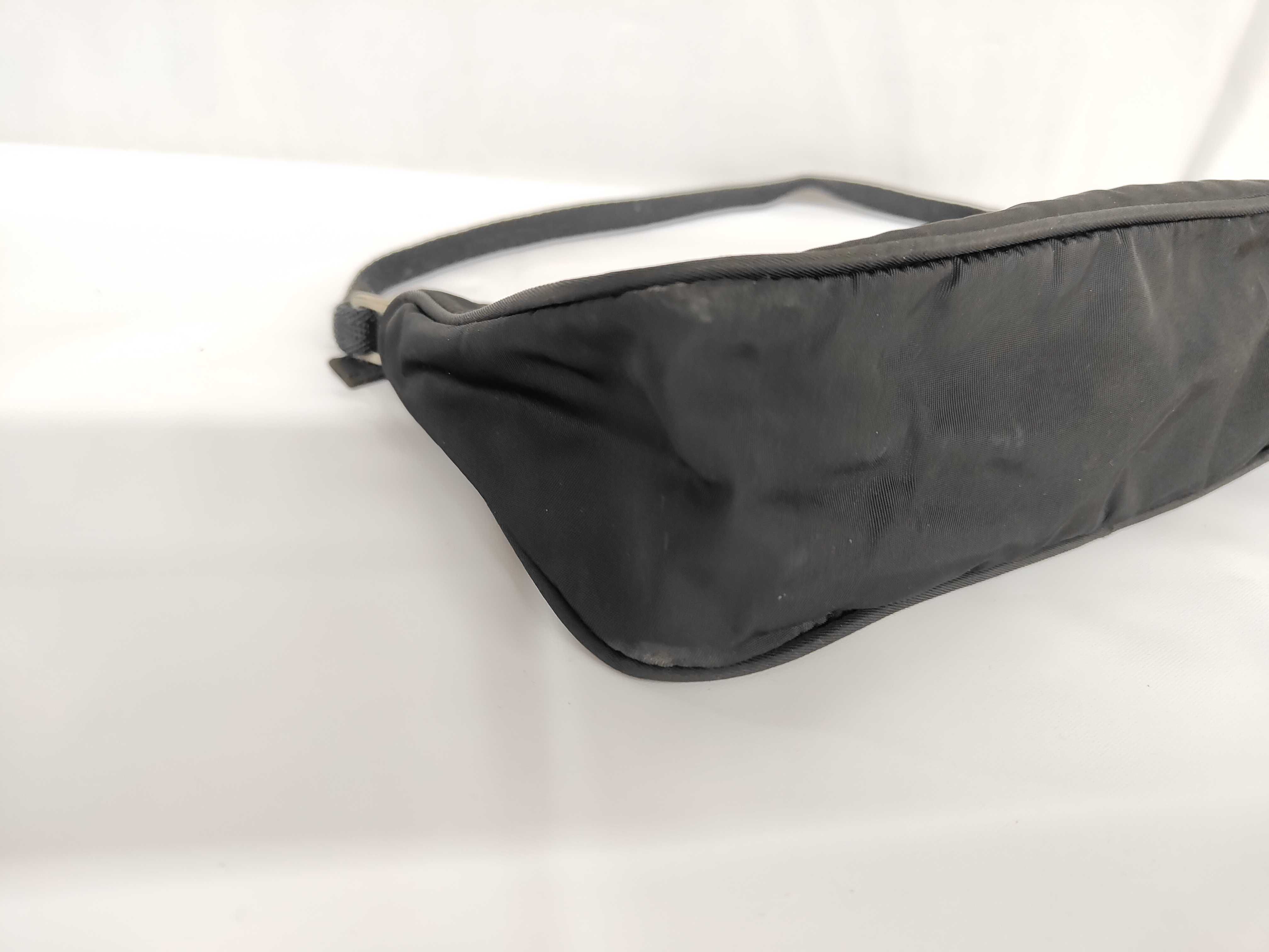Tessuto Nylon Mini Pouch Handbag Black Pouch — view 7