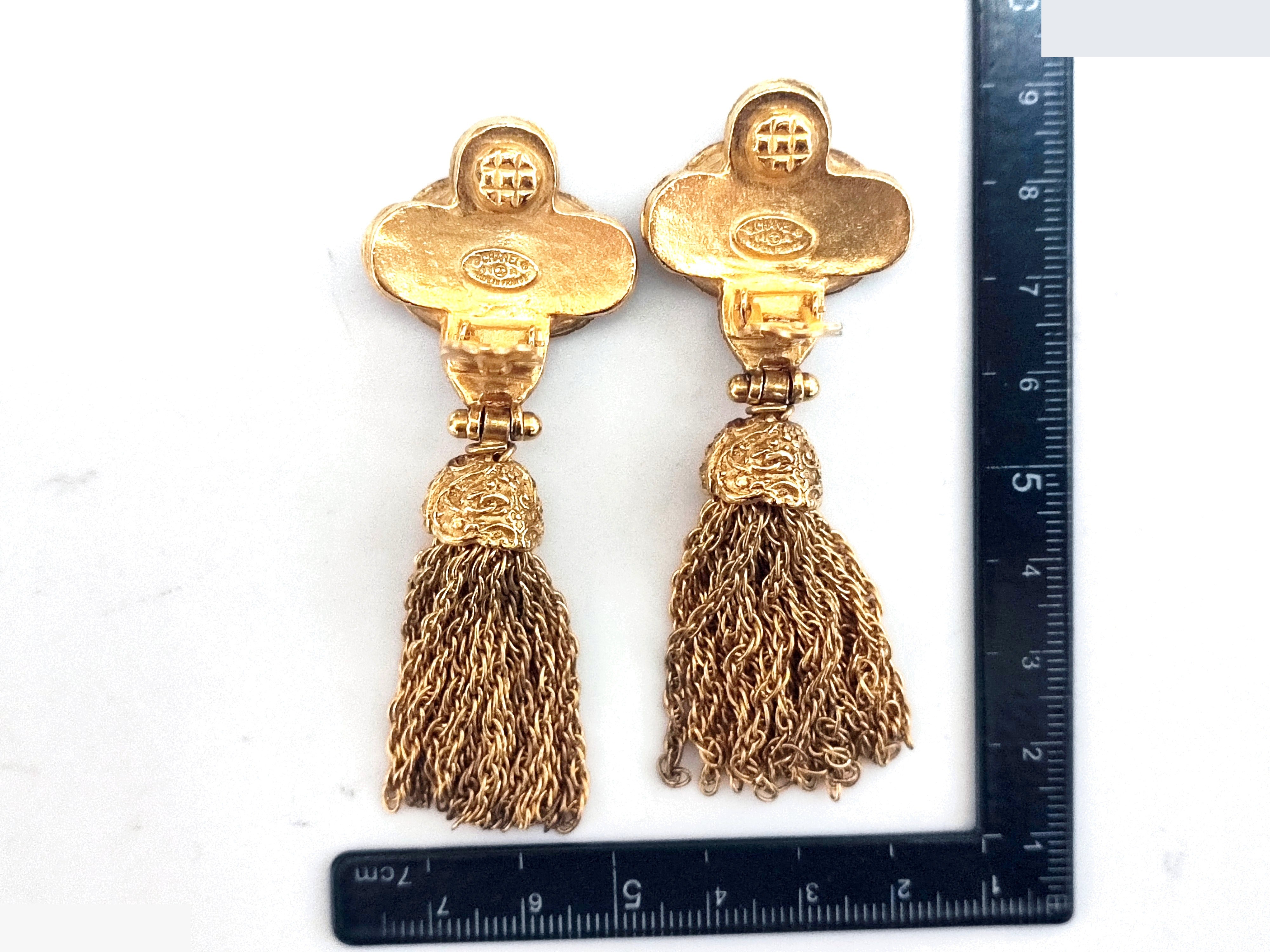 Cocomark Cross Fringe Swing Earrings 94A — view 7