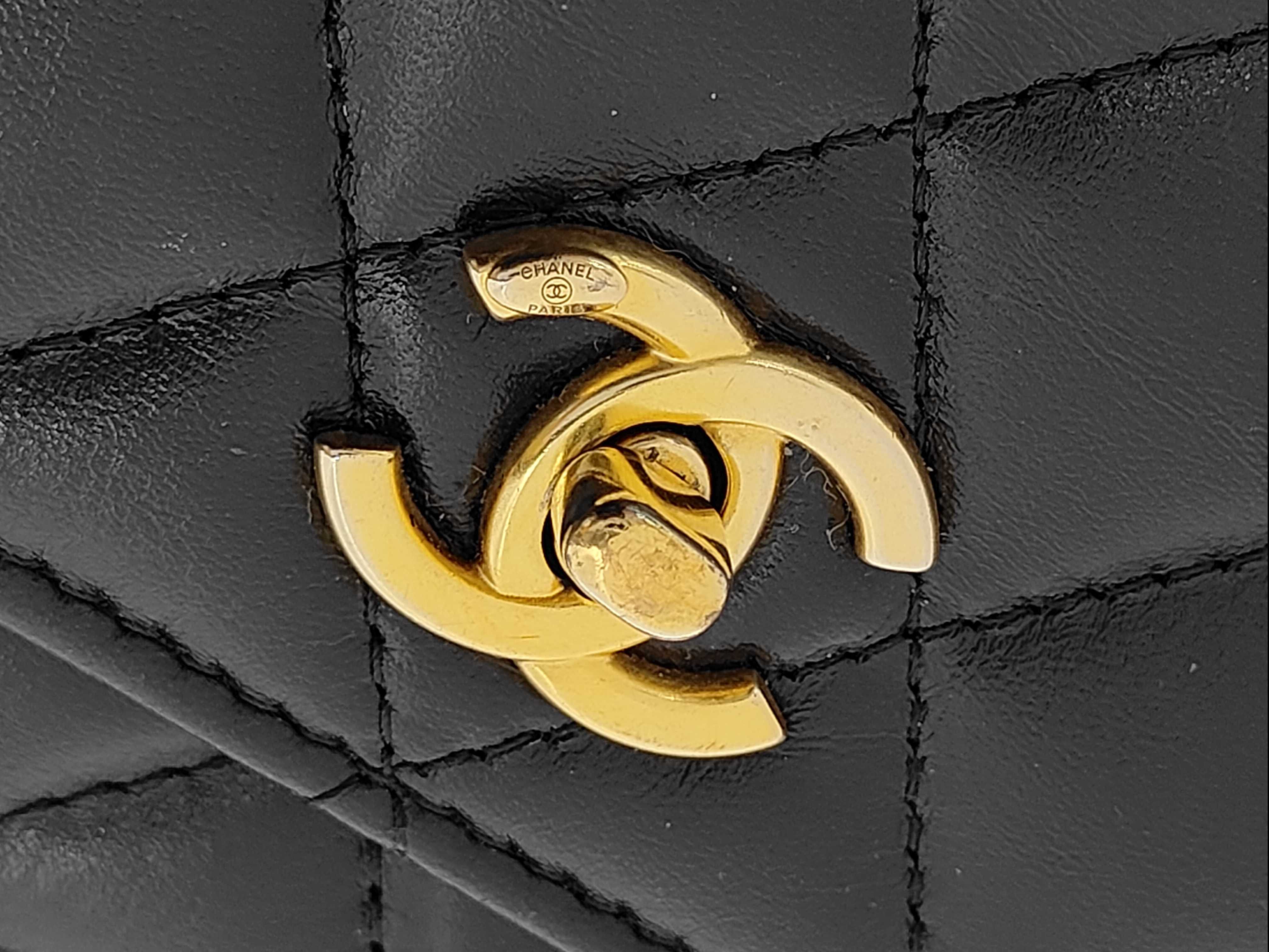Matelassé Top Handle Flap Bag Handbag — view 10