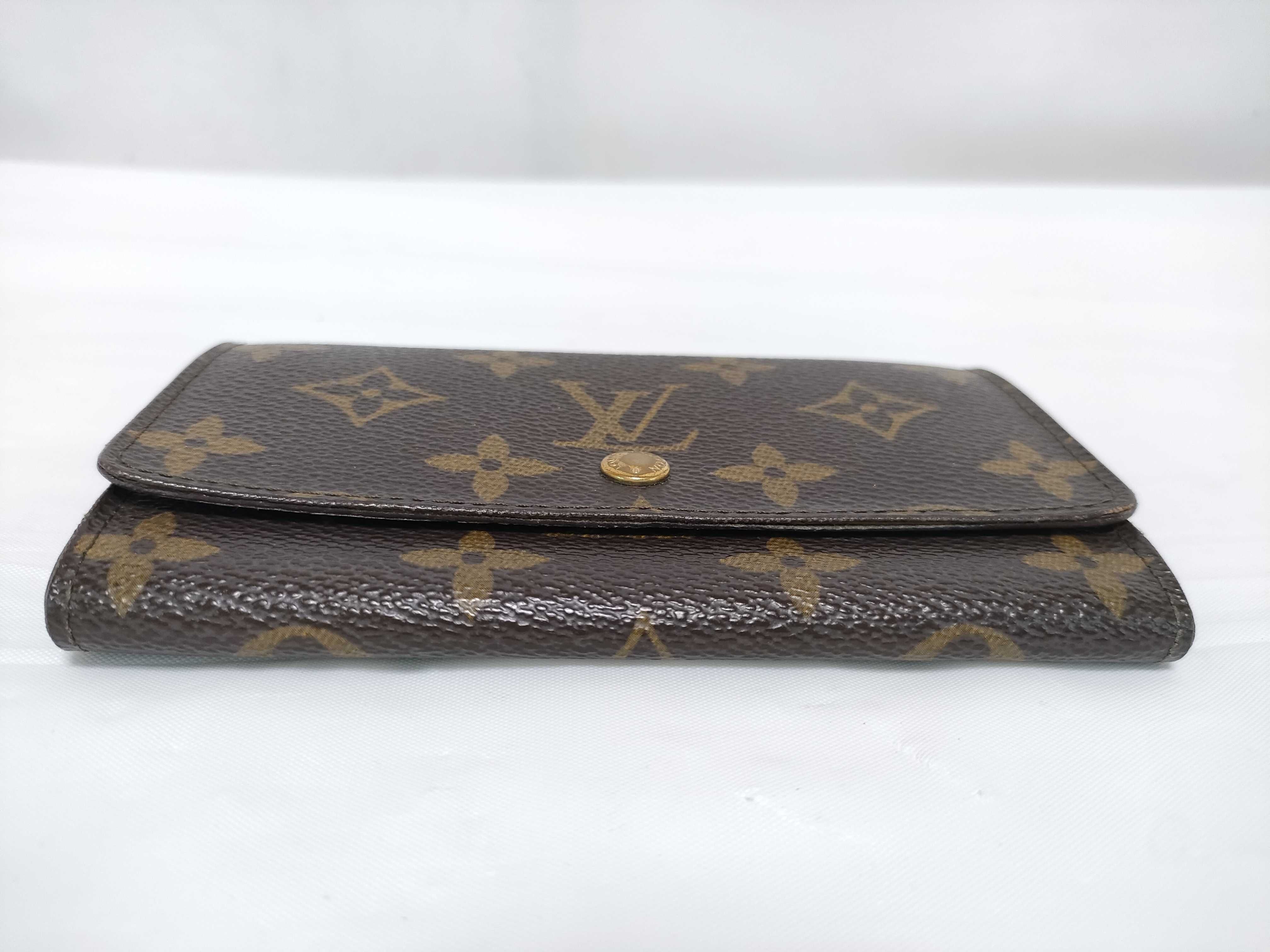 Monogram Portemonnaie Billet Trésor Coin Case Wallet — view 3