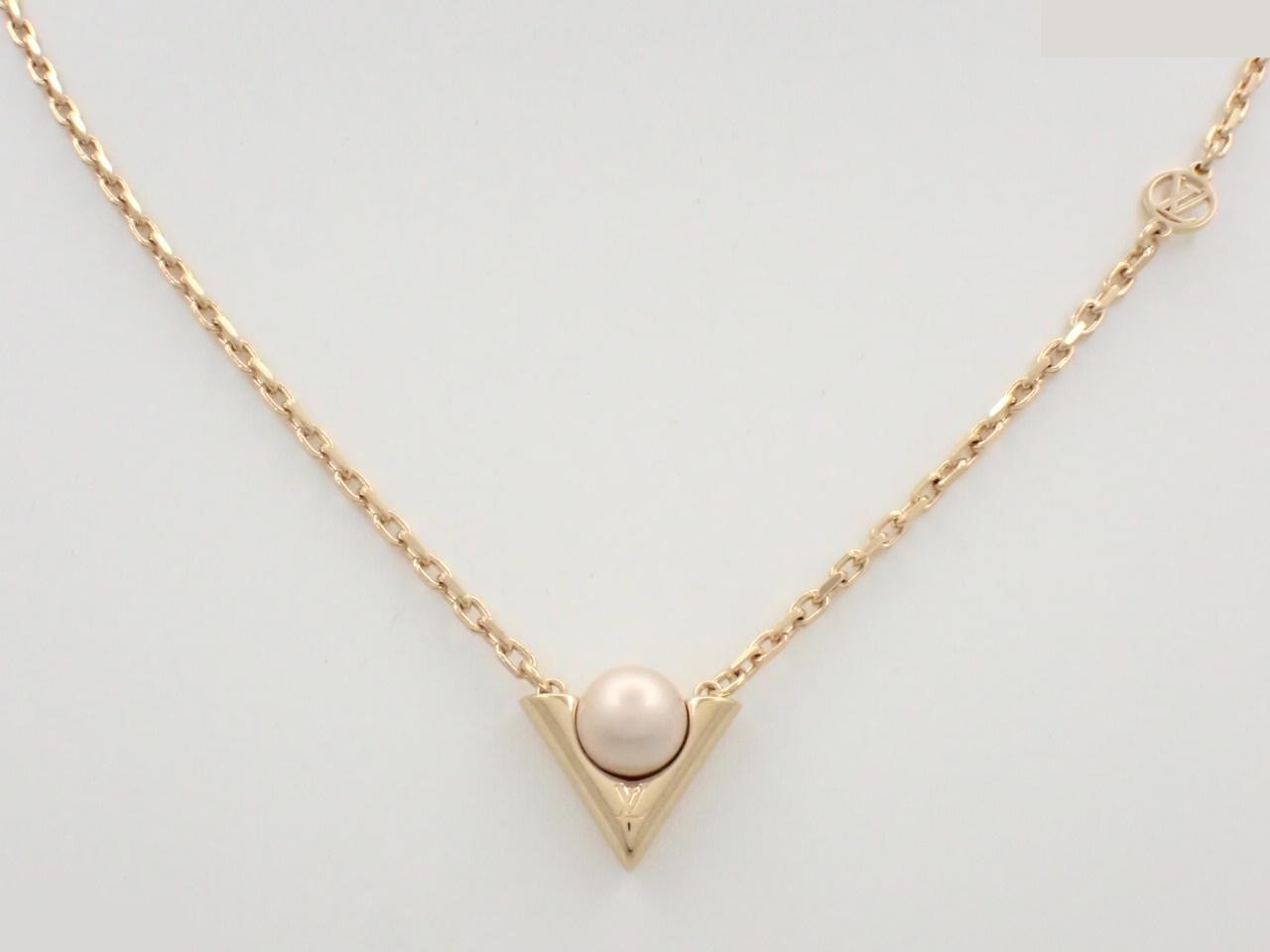 Essential V Pearl Necklace M02374, Chain approx. 40cm