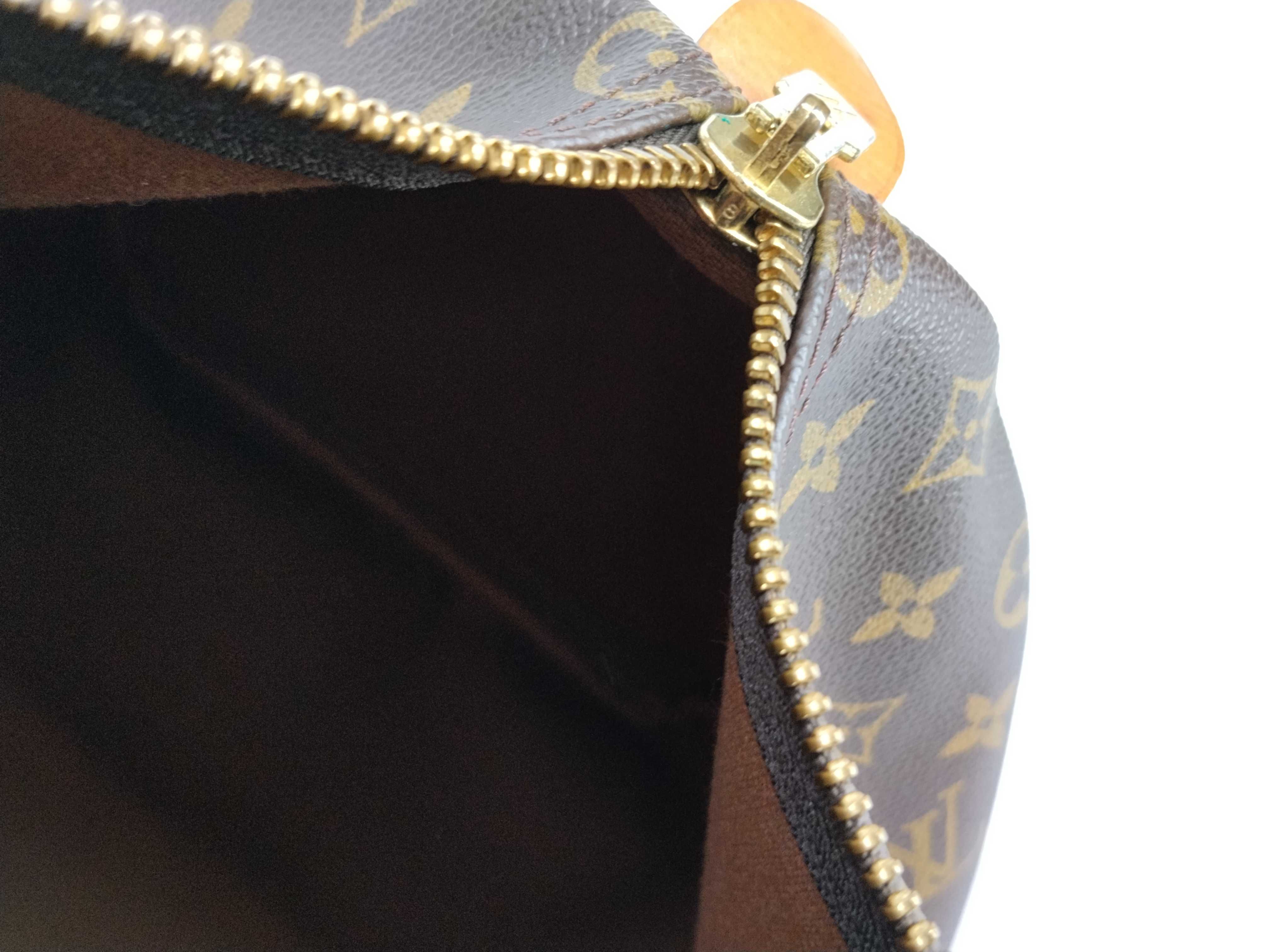 Monogram Keepall 50 M41426 FC892 Brown Boston Bag — view 11