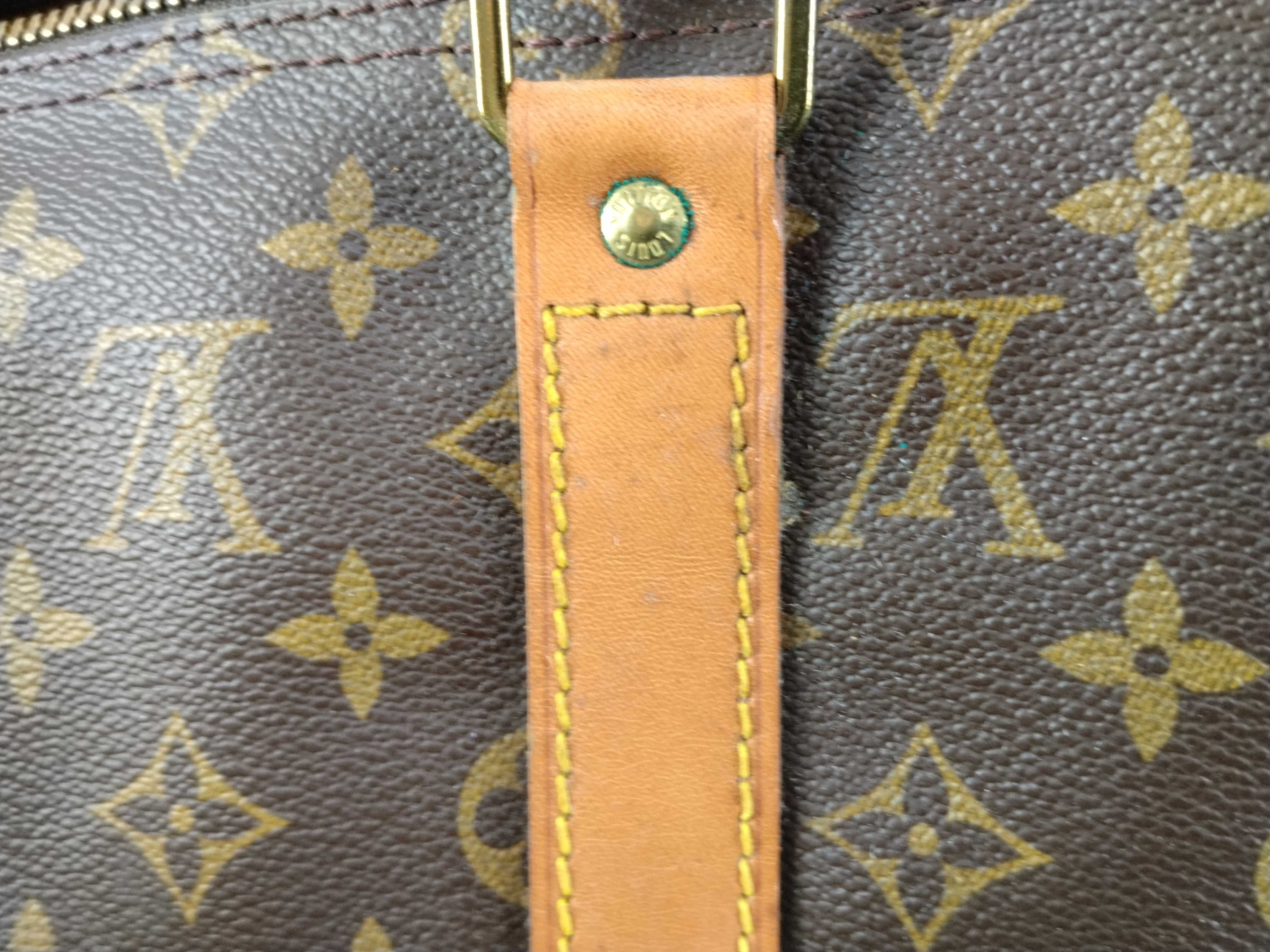 Monogram Keepall 50 M41426 FC892 Brown Boston Bag — view 13