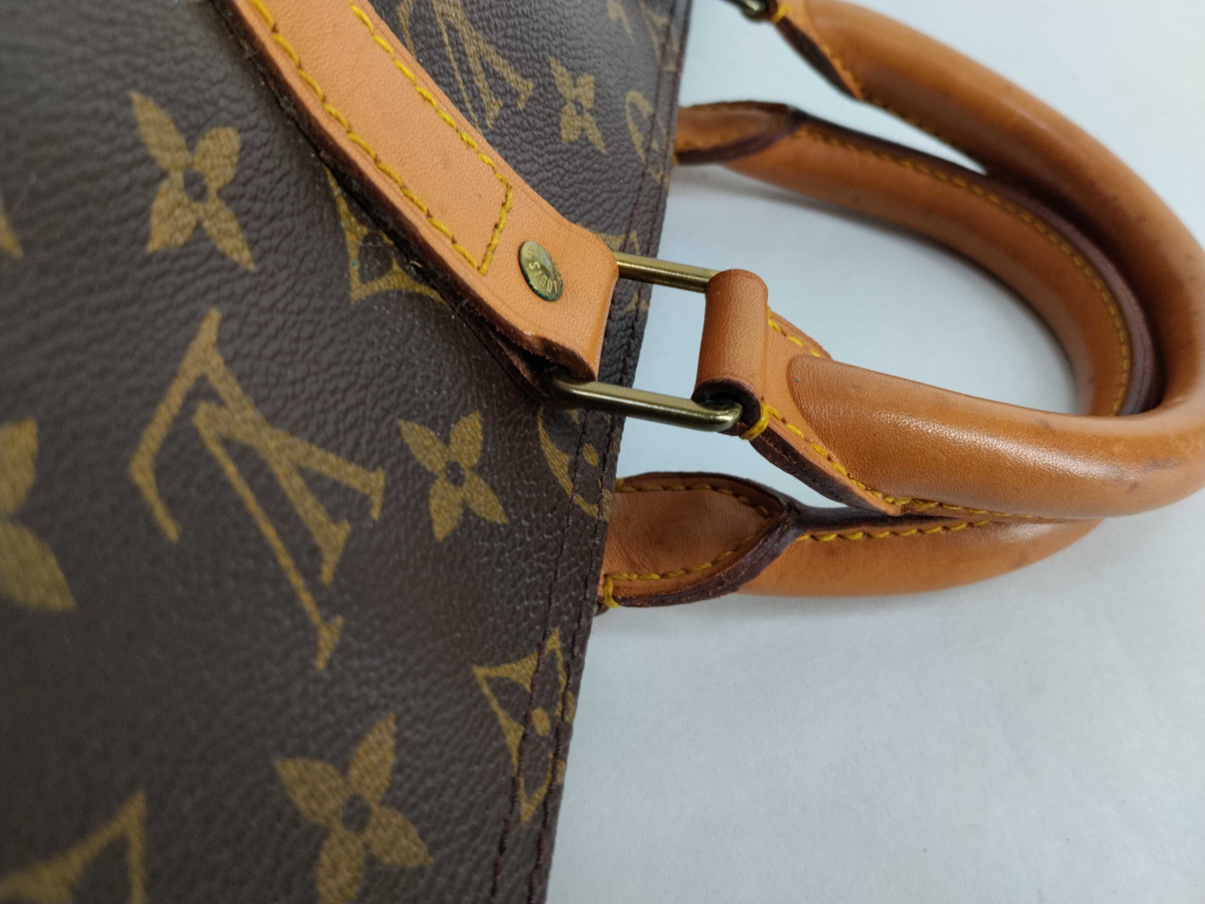 Monogram Keepall 50 M41426 FC892 Brown Boston Bag — view 5