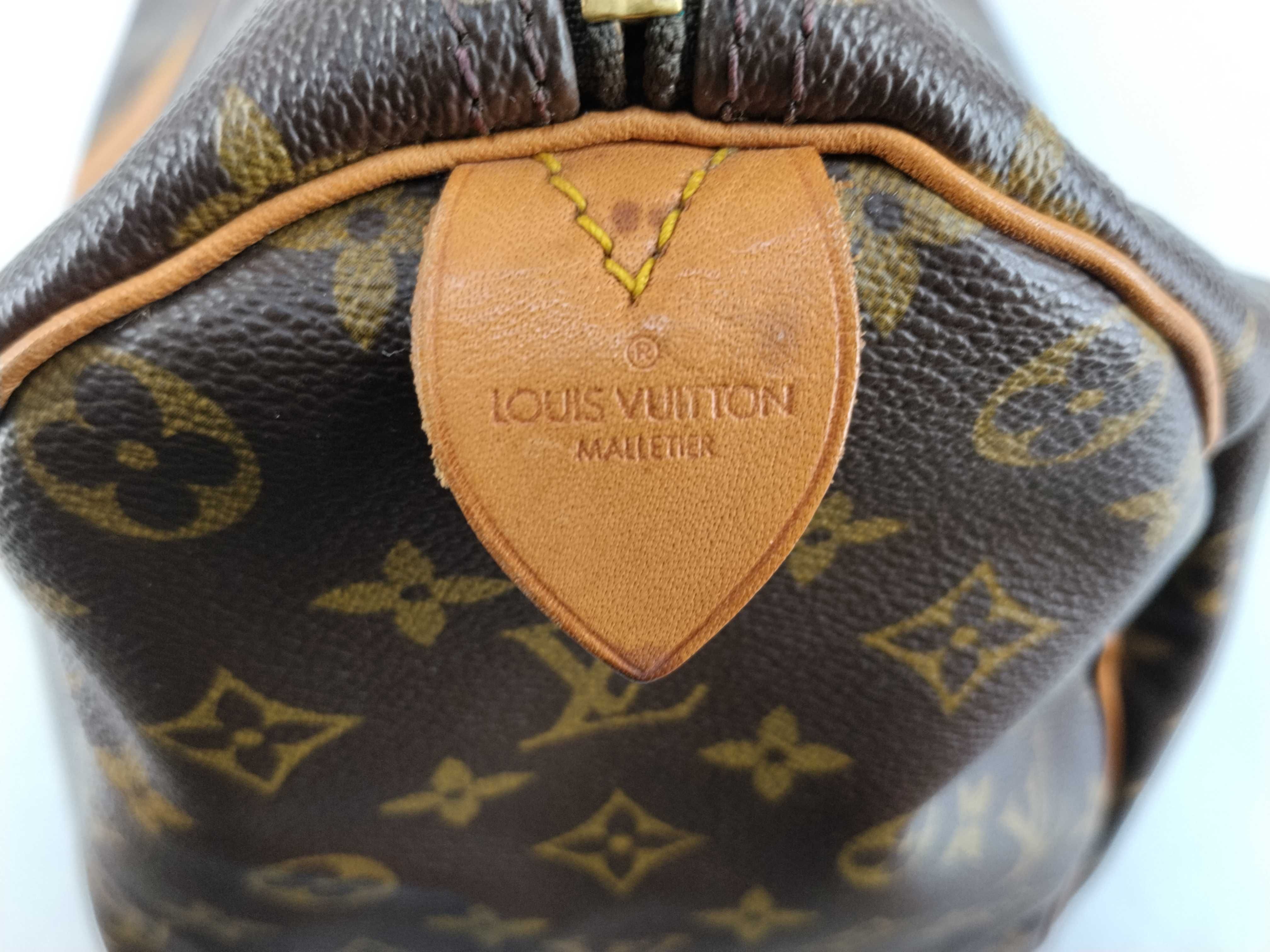 Monogram Keepall 50 M41426 FC892 Brown Boston Bag — view 9