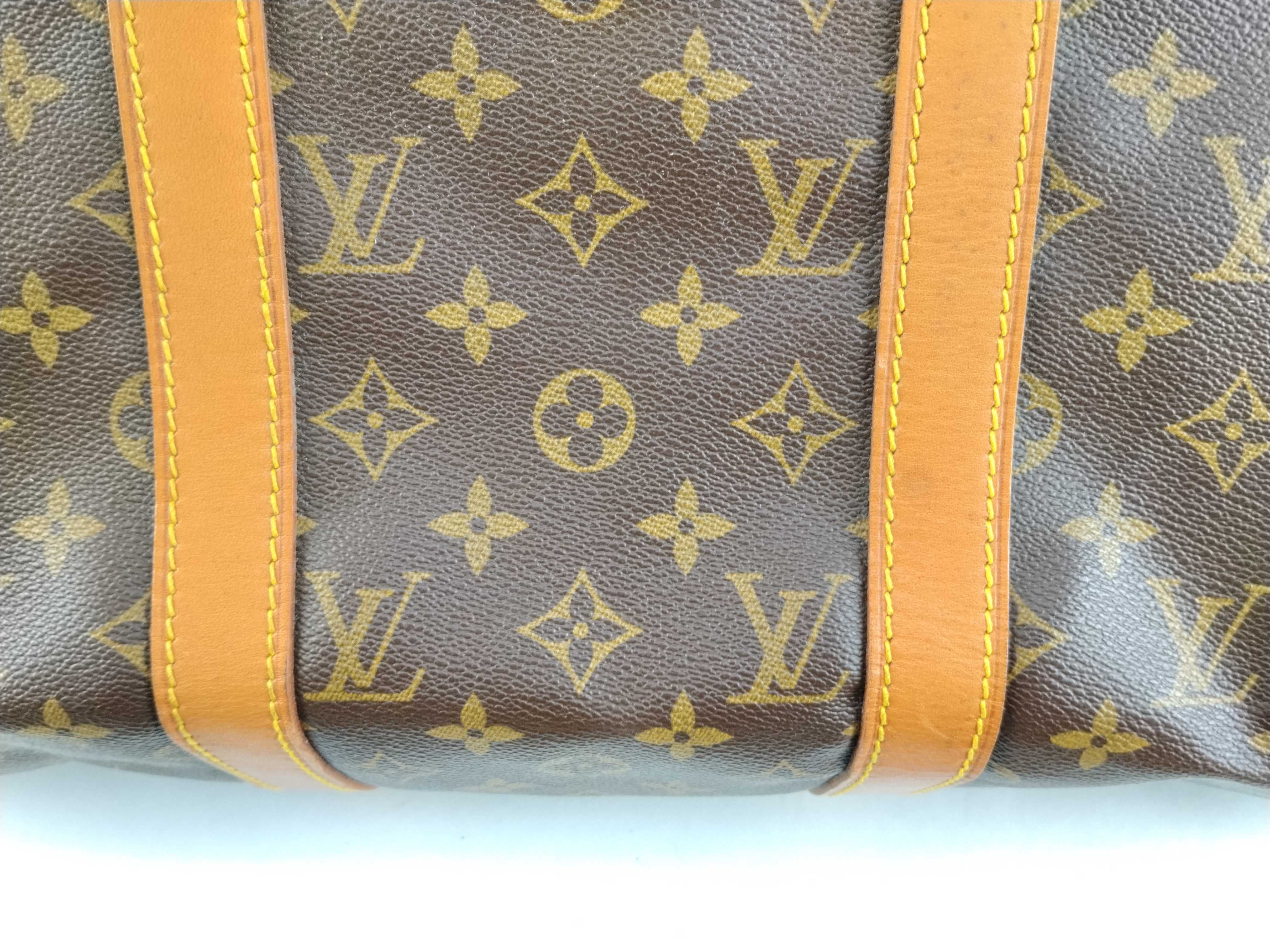 Monogram Keepall 50 M41426 FC892 Brown Boston Bag — view 10