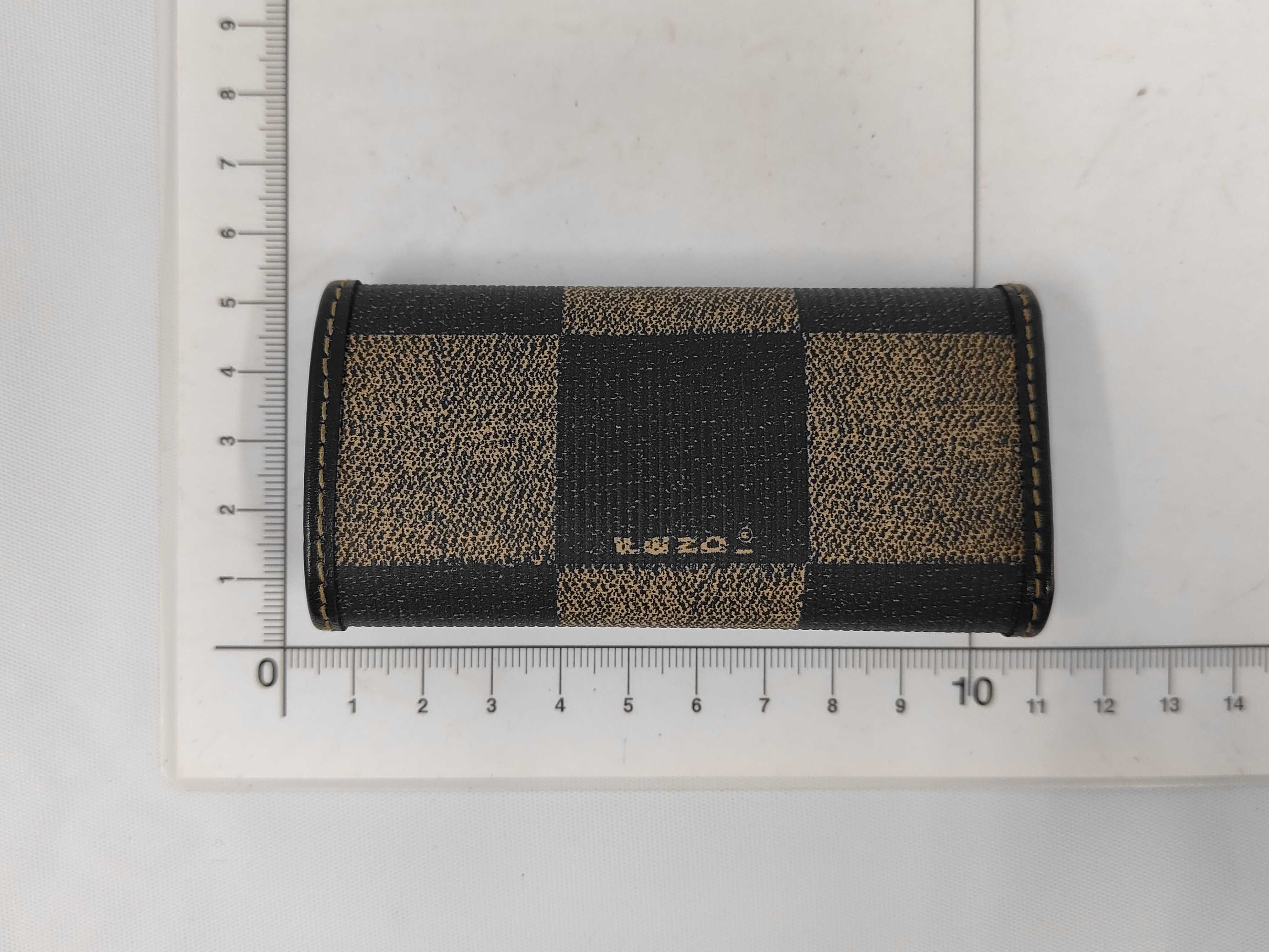 key case, Pecan key case — view 2