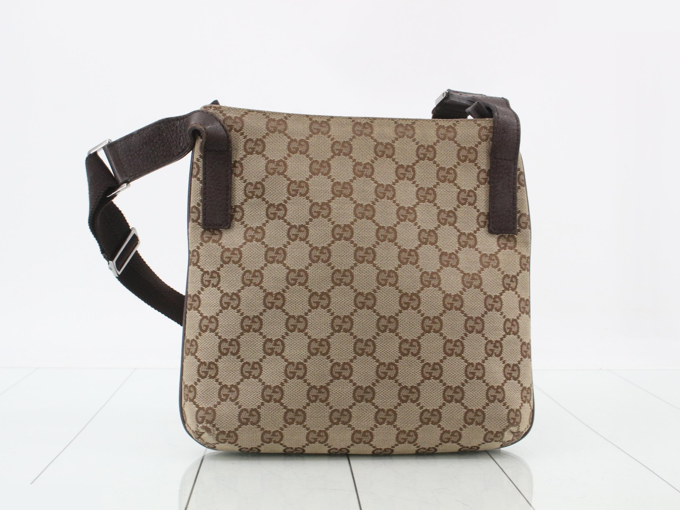 GG Canvas Logo Shoulder Bag — view 2