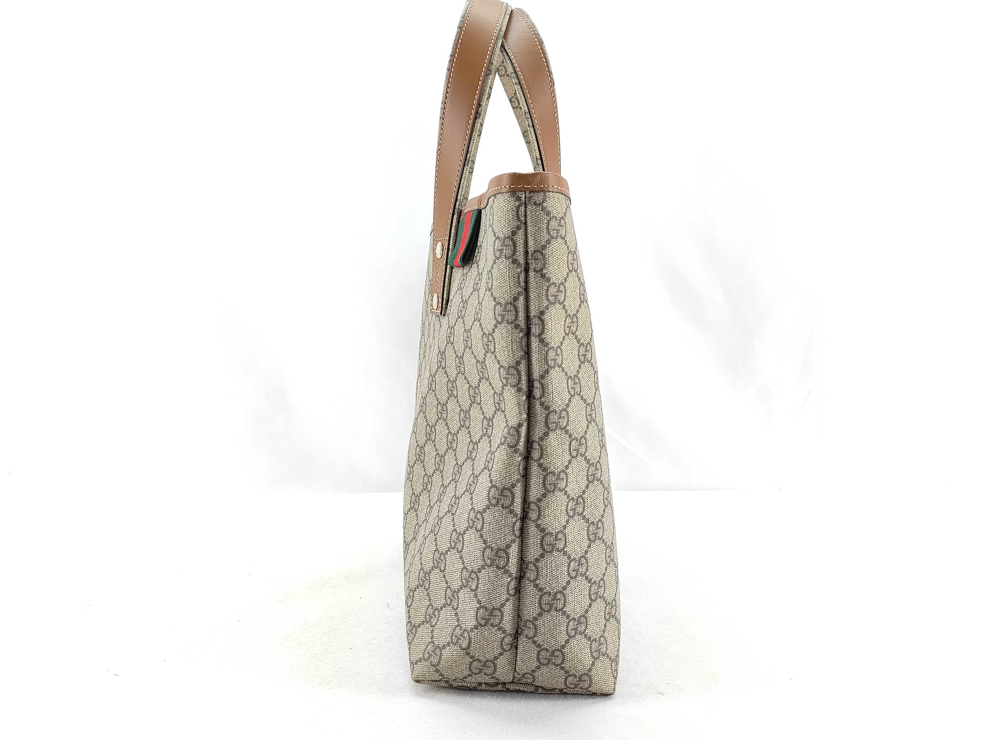 GG Supreme Gucci Tote Bag — view 3