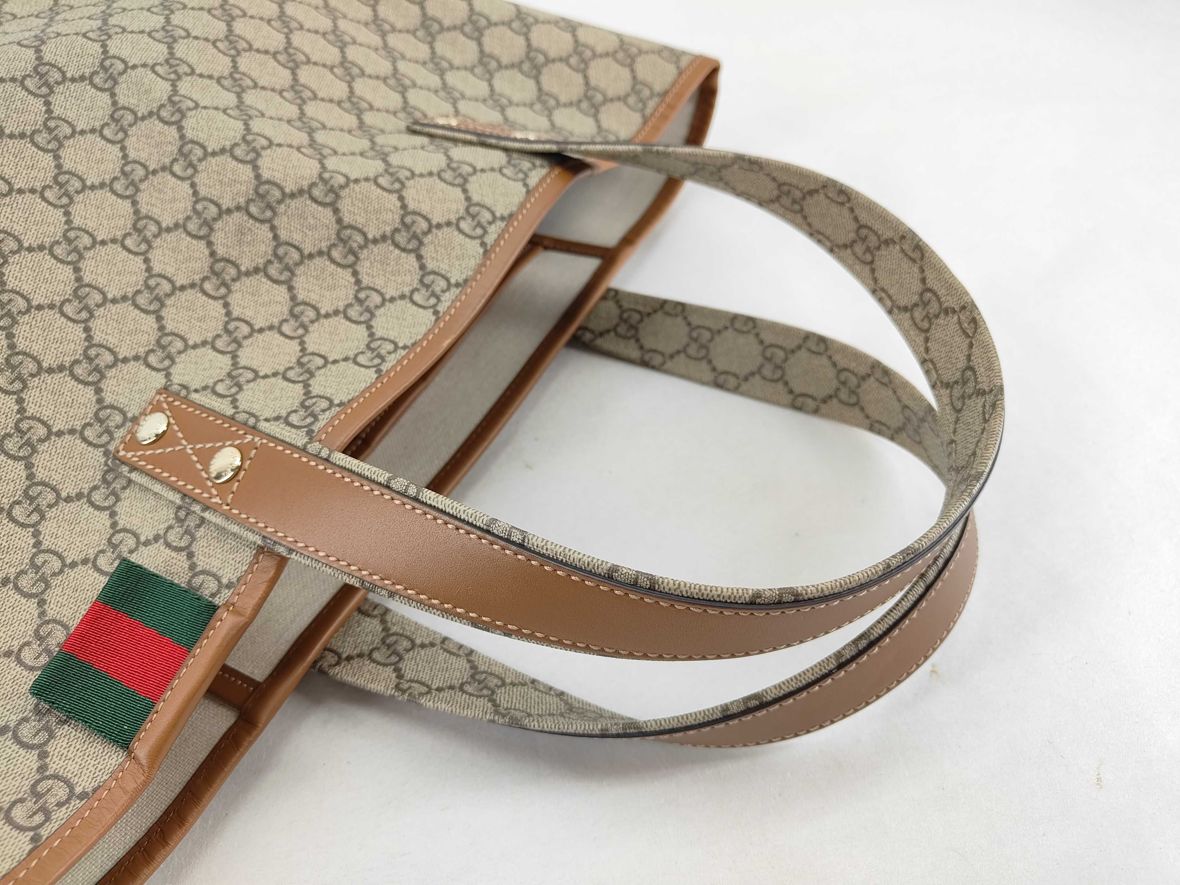 GG Supreme Gucci Tote Bag — view 4