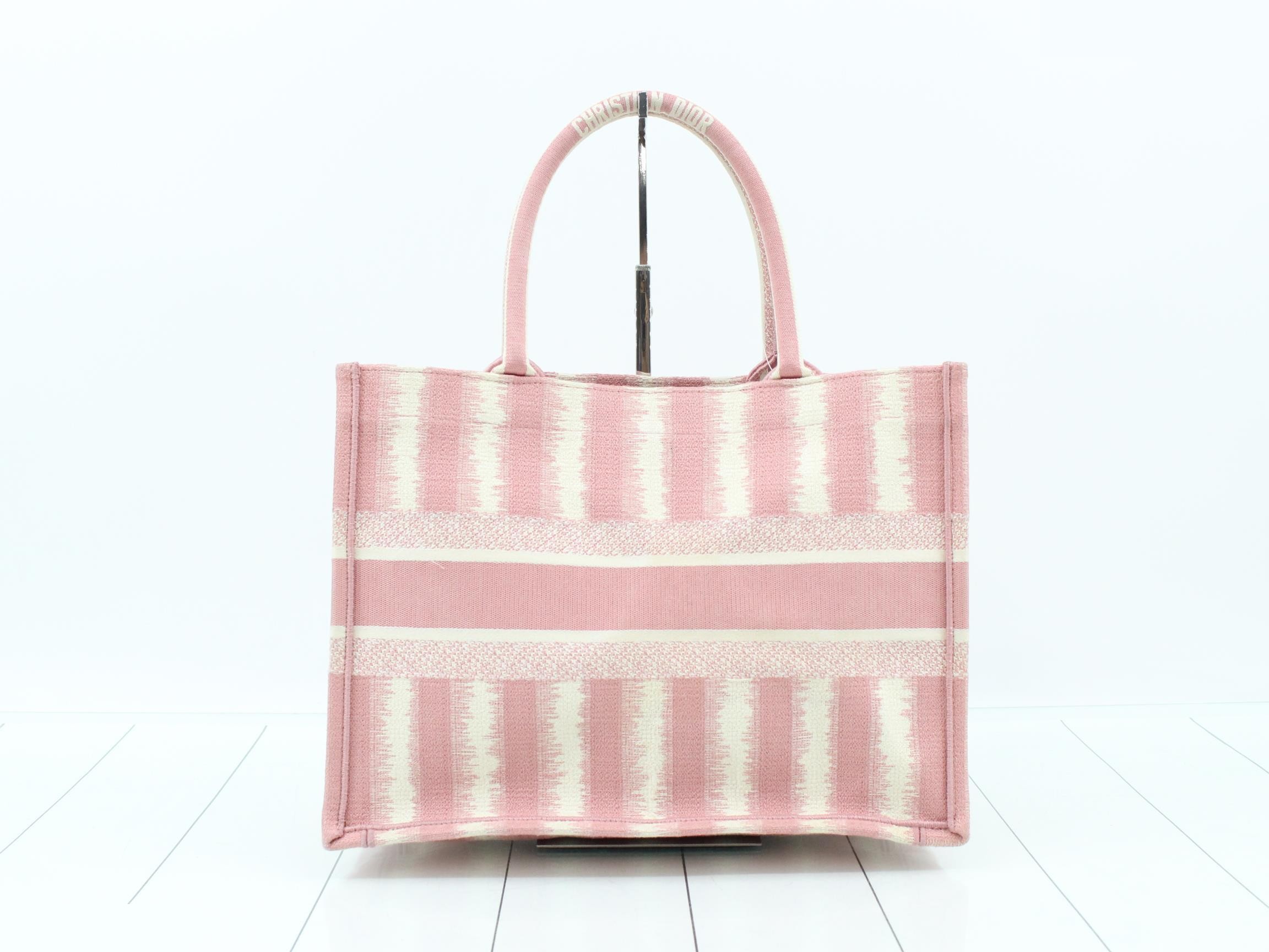 Book Tote Medium Tote Bag, Pink — view 2