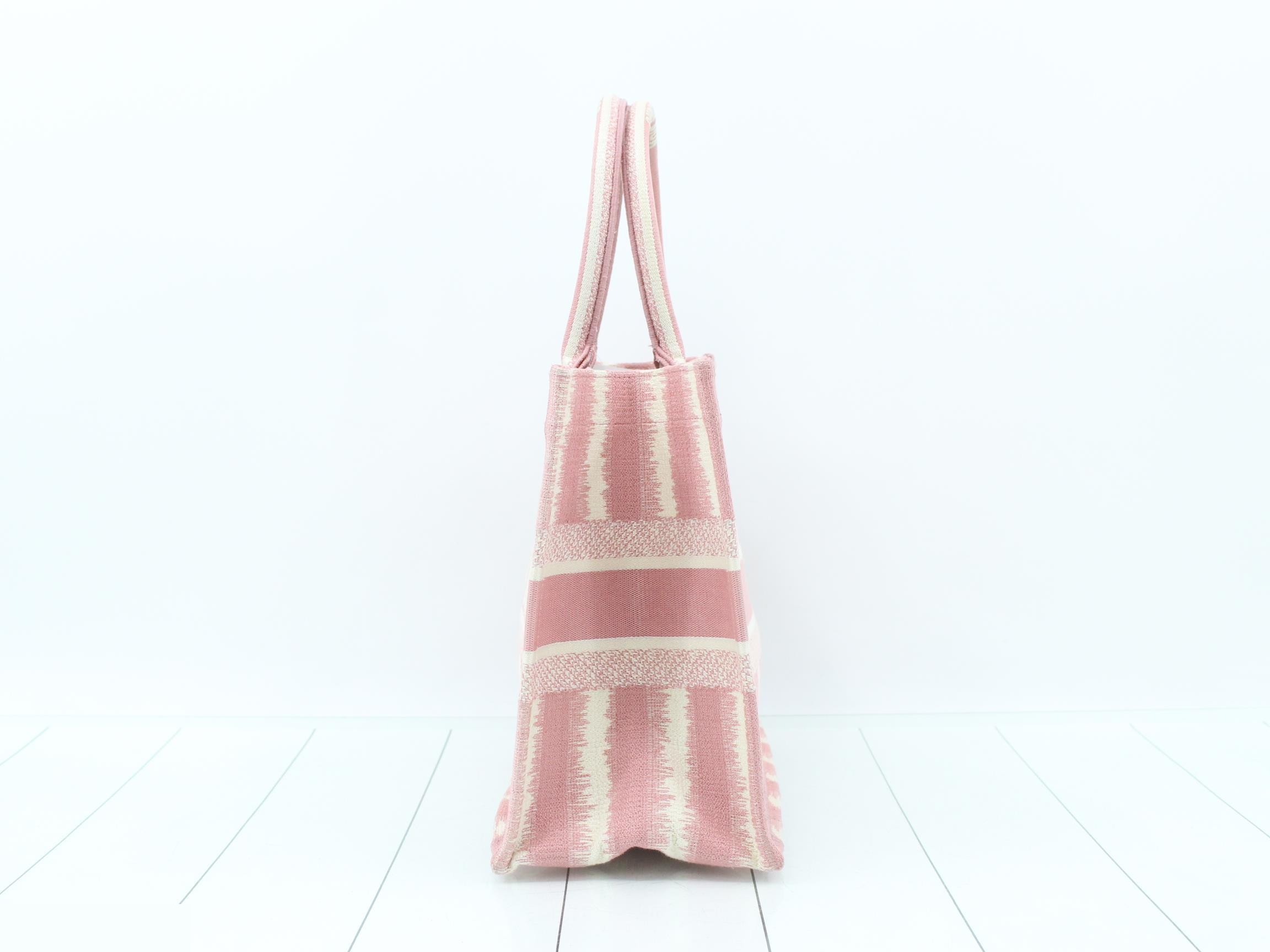 Book Tote Medium Tote Bag, Pink — view 3