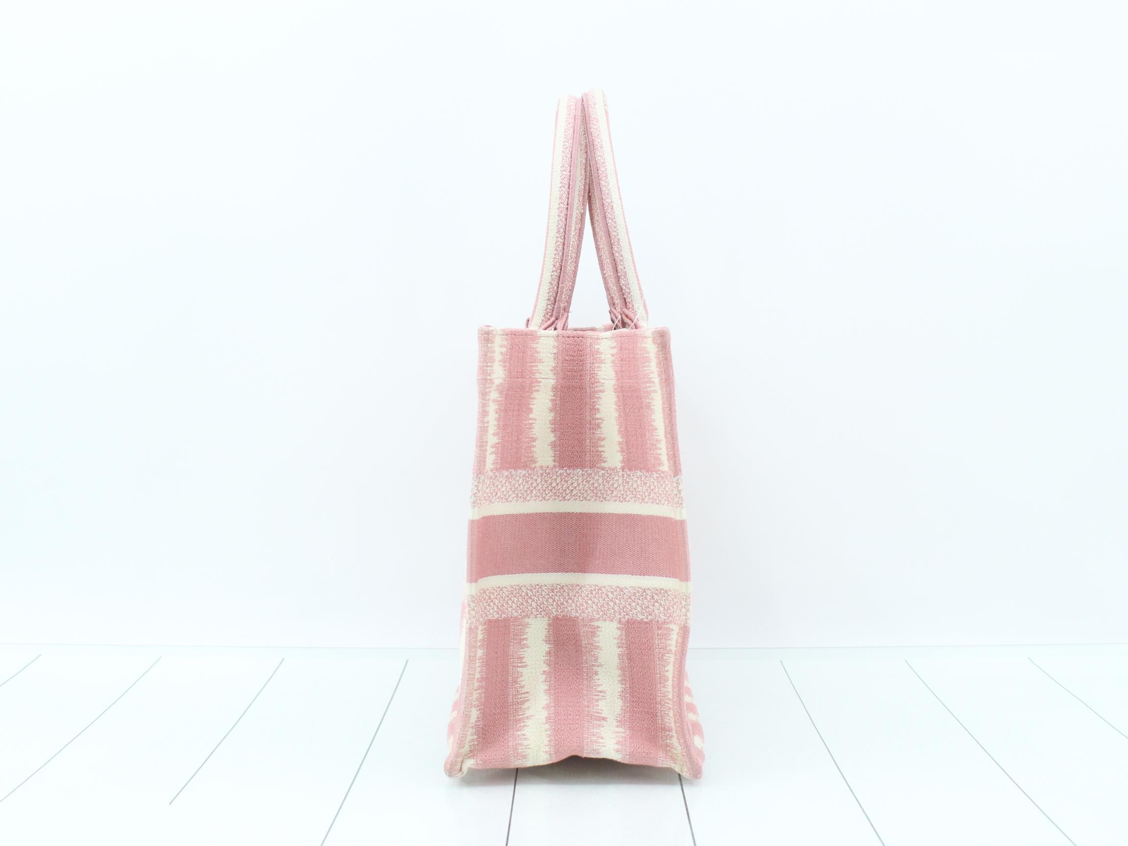 Book Tote Medium Tote Bag, Pink — view 4