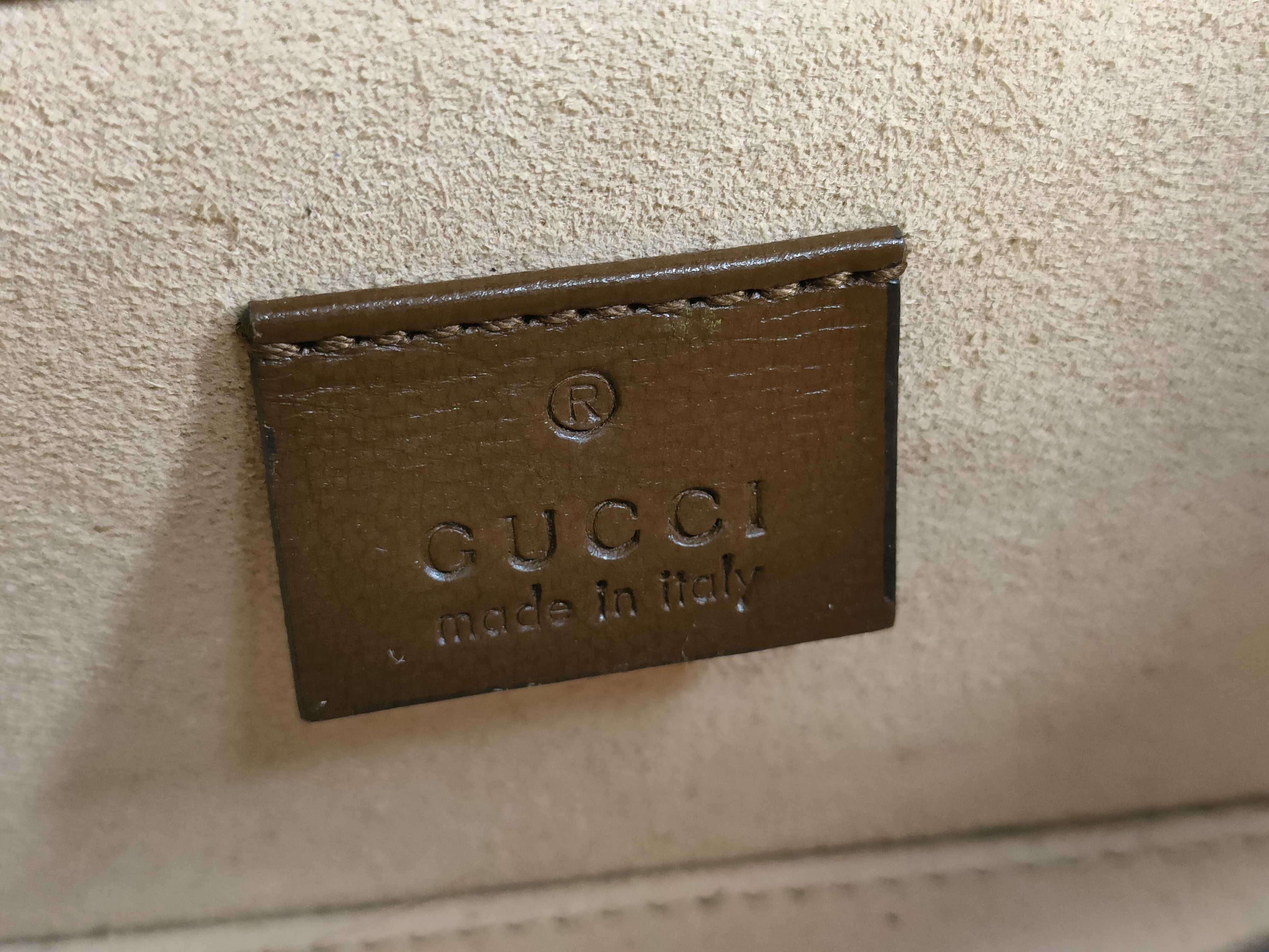 GG Supreme KR- Horsebit 1955 Mini Bag GG Supreme Canvas 699296 92TCG 8563 Shoulder Bag — view 11