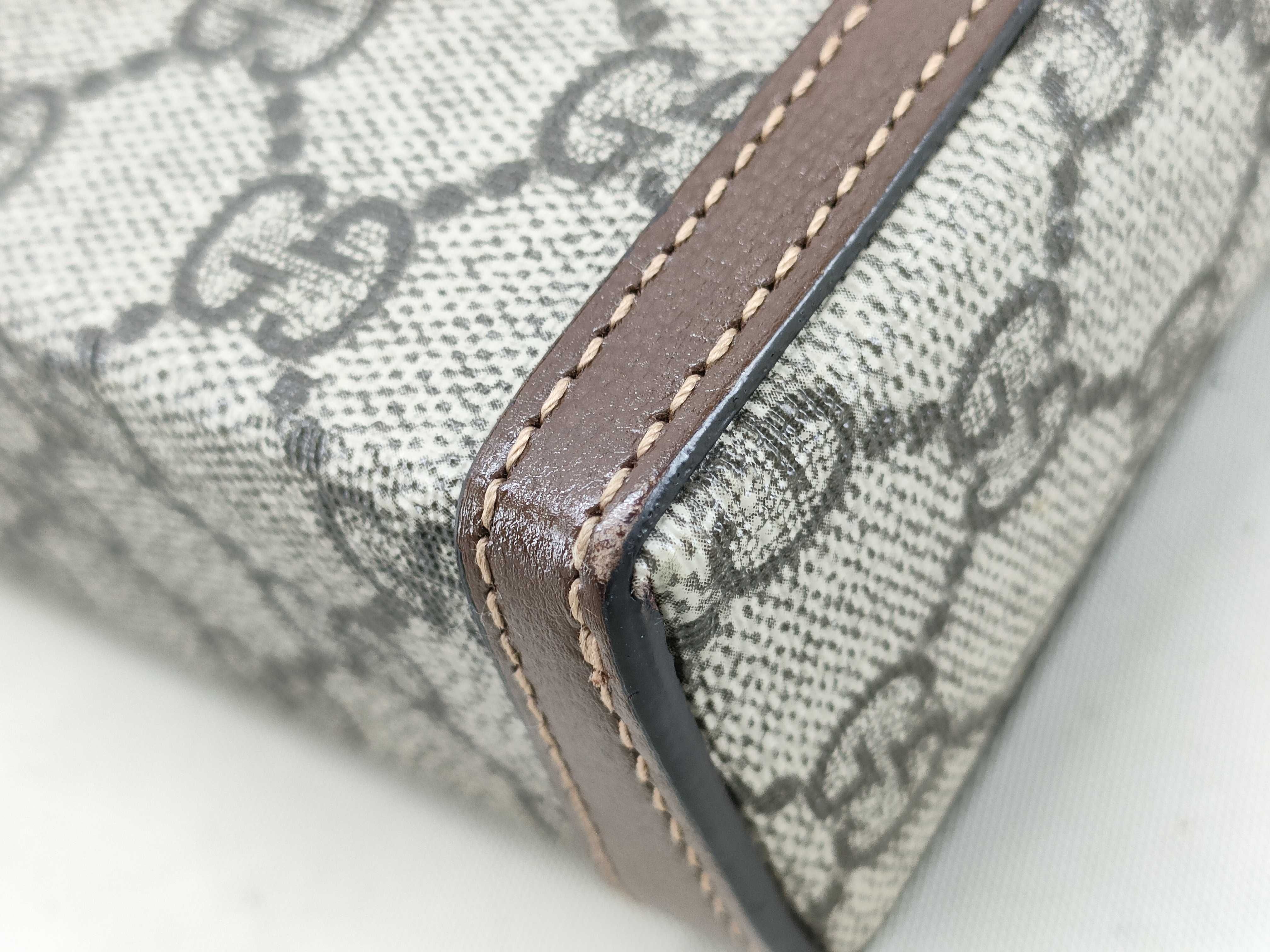 GG Supreme KR- Horsebit 1955 Mini Bag GG Supreme Canvas 699296 92TCG 8563 Shoulder Bag — view 4