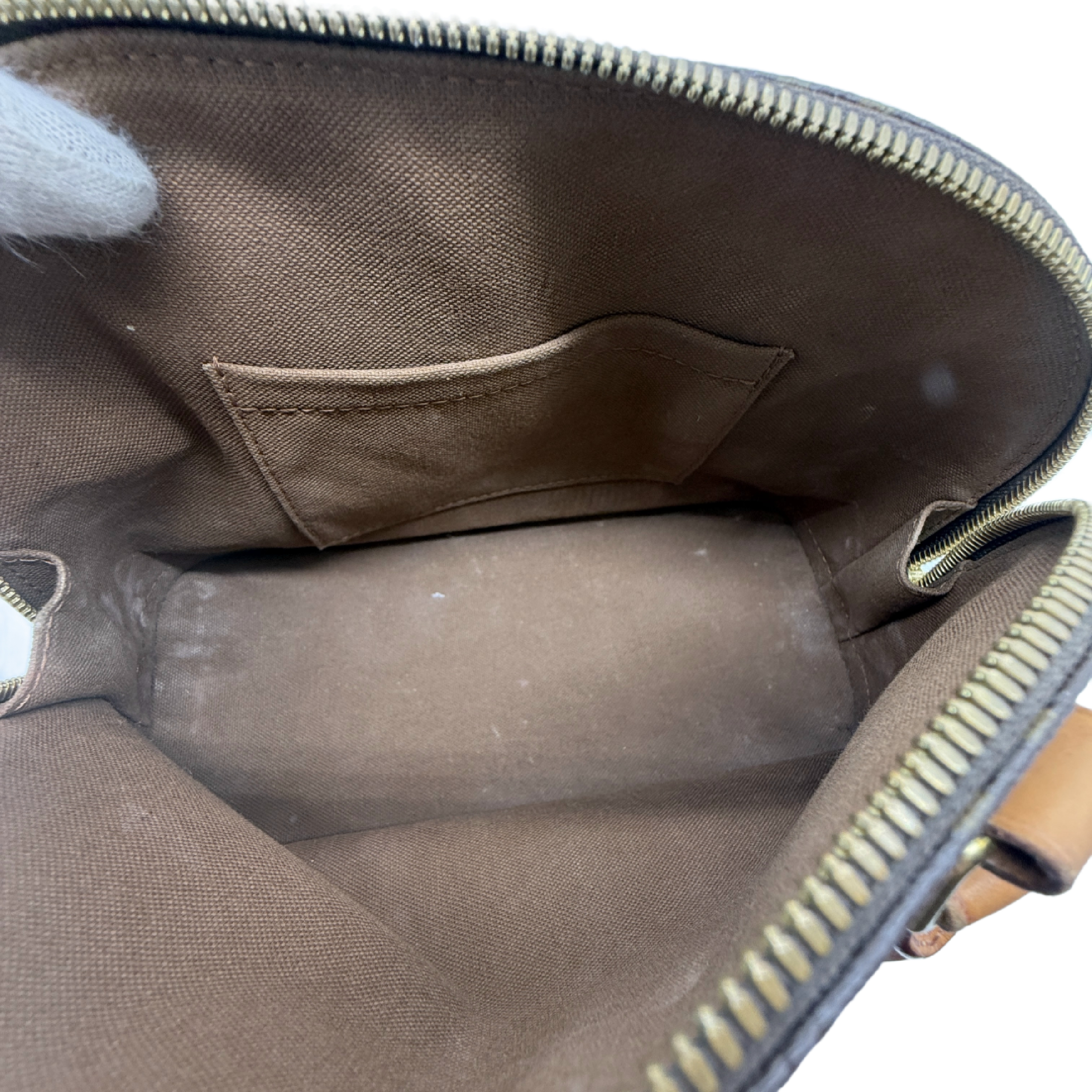 Monogram Natural Leather Handbag Shoulder Bag — view 13
