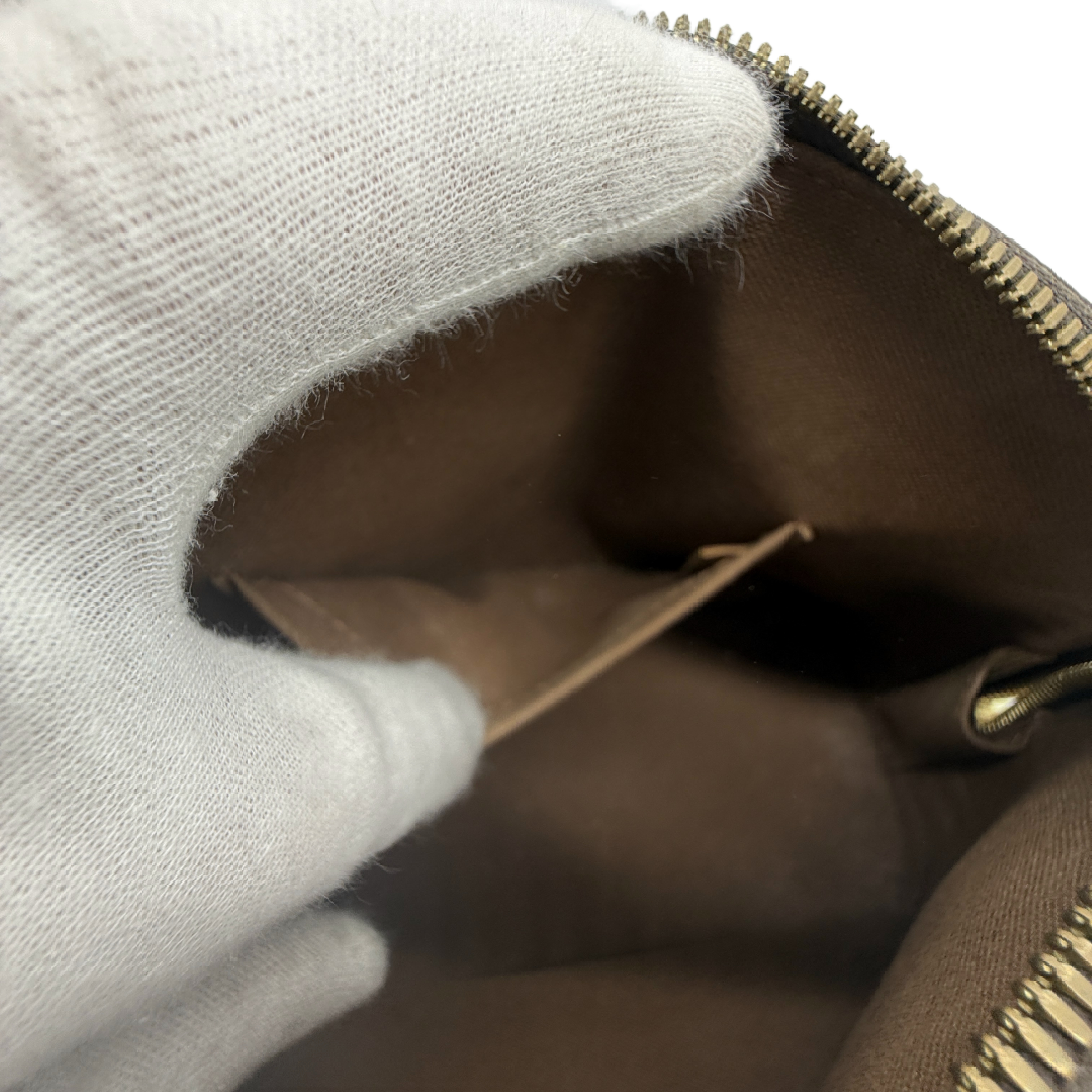 Monogram Natural Leather Handbag Shoulder Bag — view 14